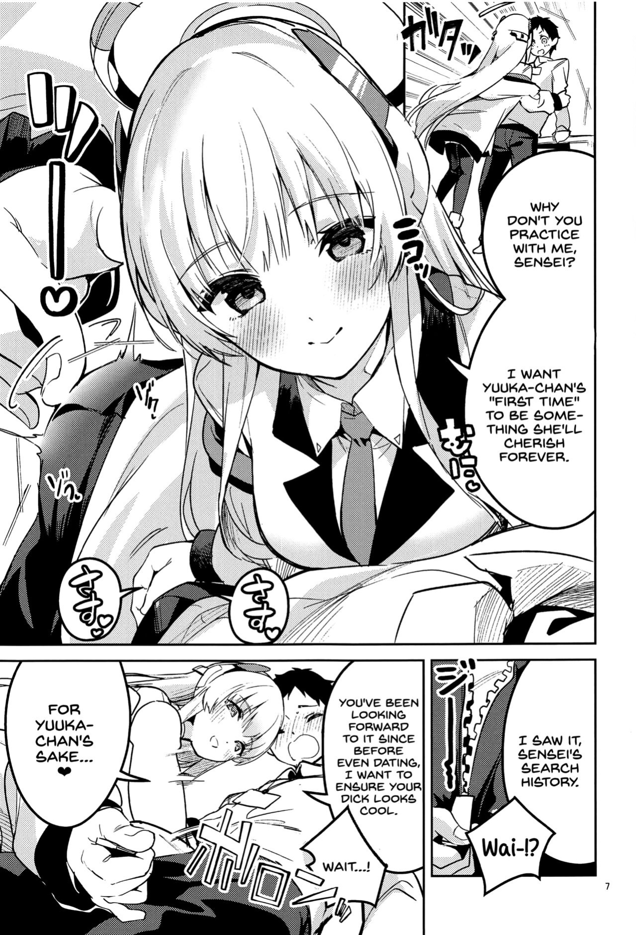 (C103) [Circle-FIORE (Ekakibit)] Suki o Kazoeru Seito (Blue Archive) [SDTLs]