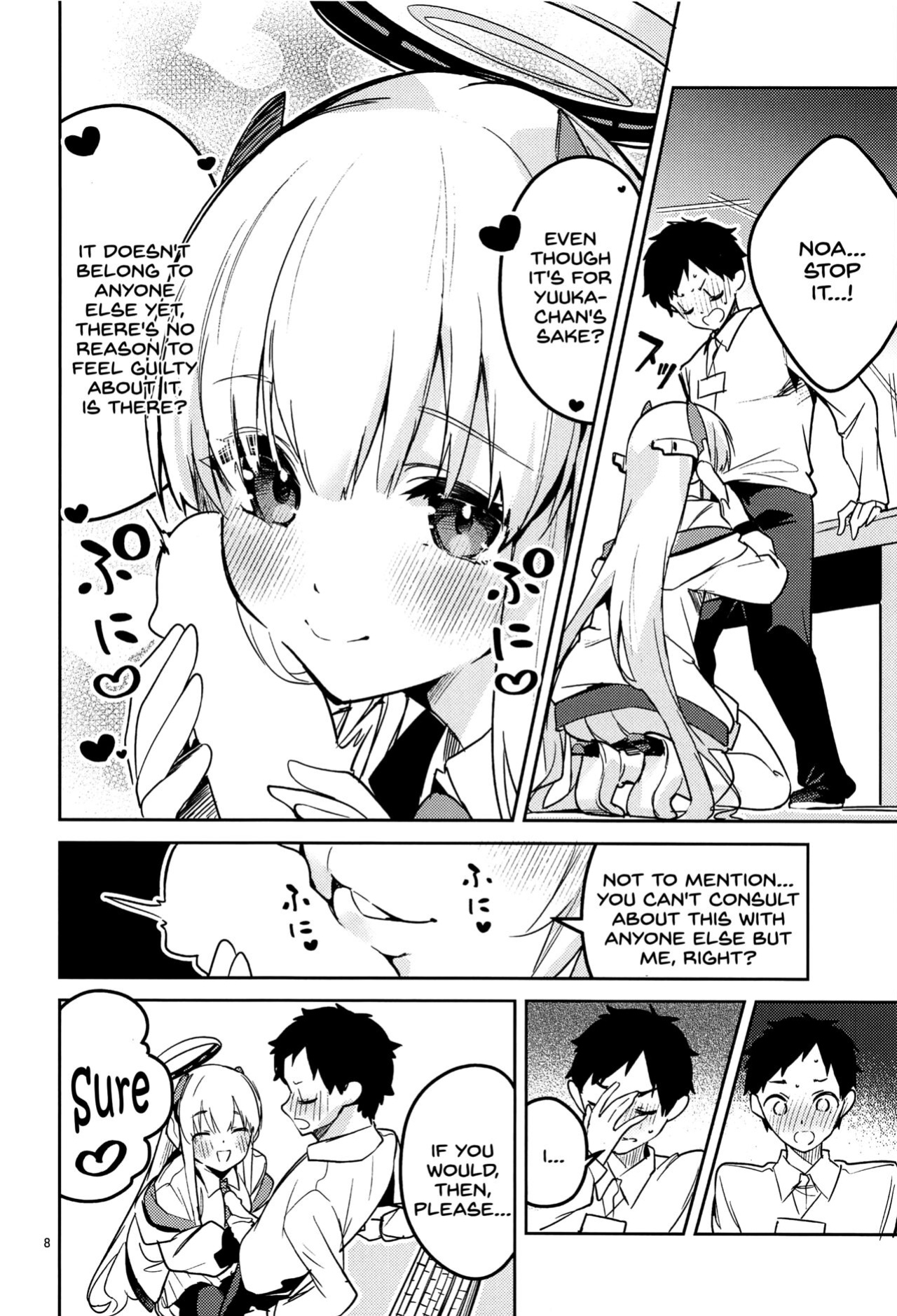 (C103) [Circle-FIORE (Ekakibit)] Suki o Kazoeru Seito (Blue Archive) [SDTLs]