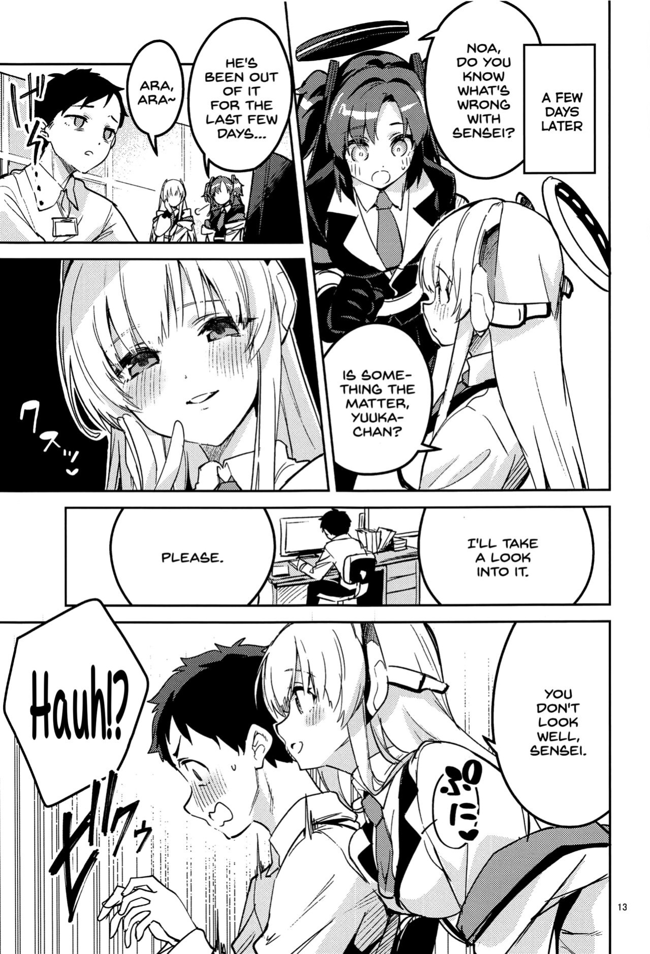 (C103) [Circle-FIORE (Ekakibit)] Suki o Kazoeru Seito (Blue Archive) [SDTLs]