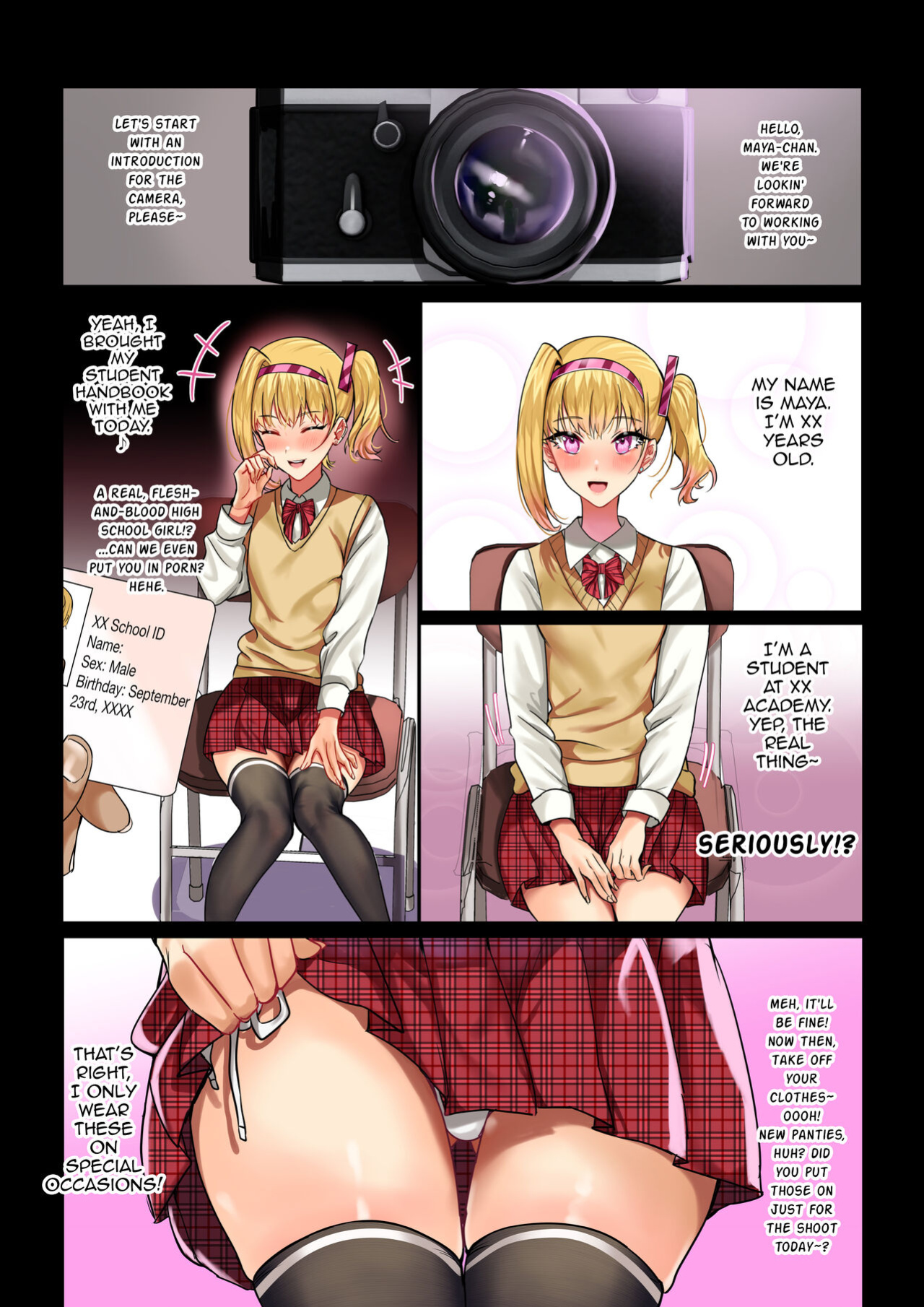 [Seikei Doujin (Tamako)] Maya-chan no AV Choukyou Debut | Maya-chan's AV Training Debut [mysterymeat3]