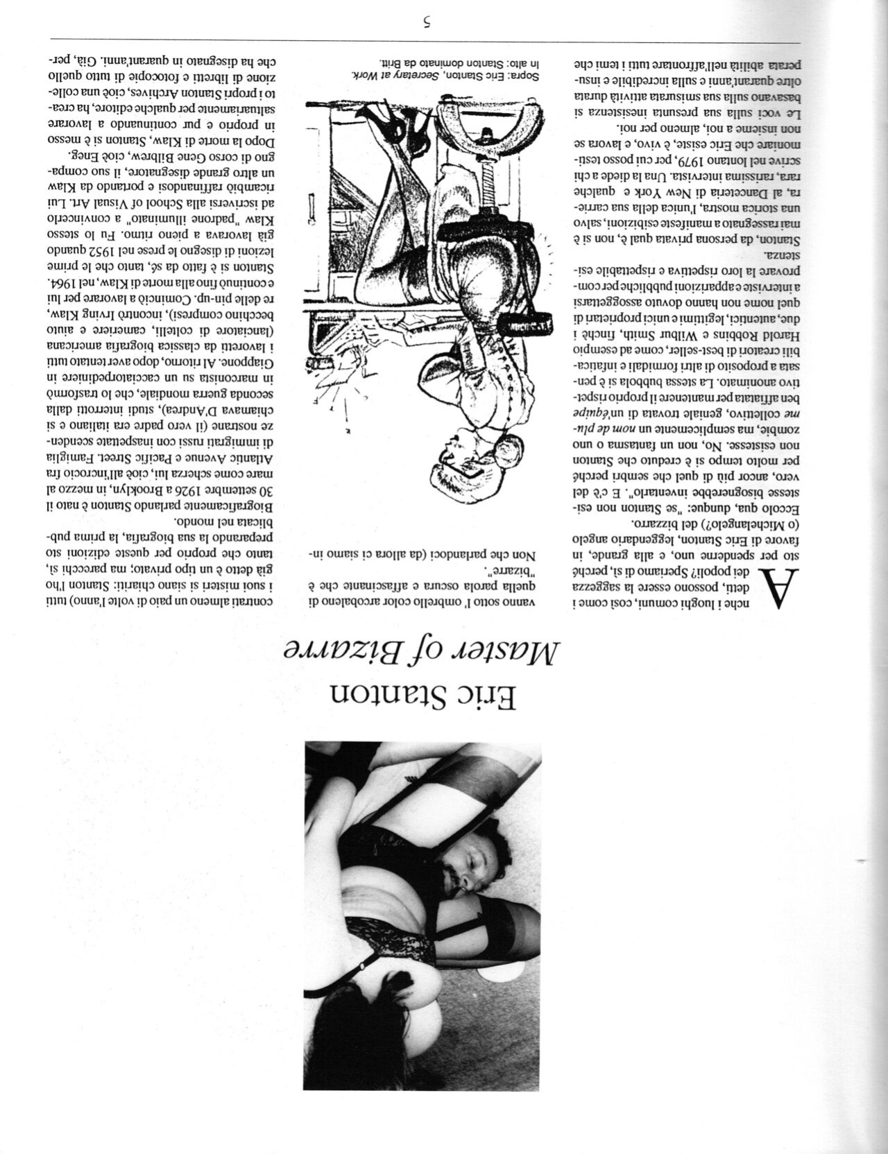 Eric Stanton's Blunder Broad - A Comix Serial - Esthetique Fetish & Bizzarre - Glittering Images