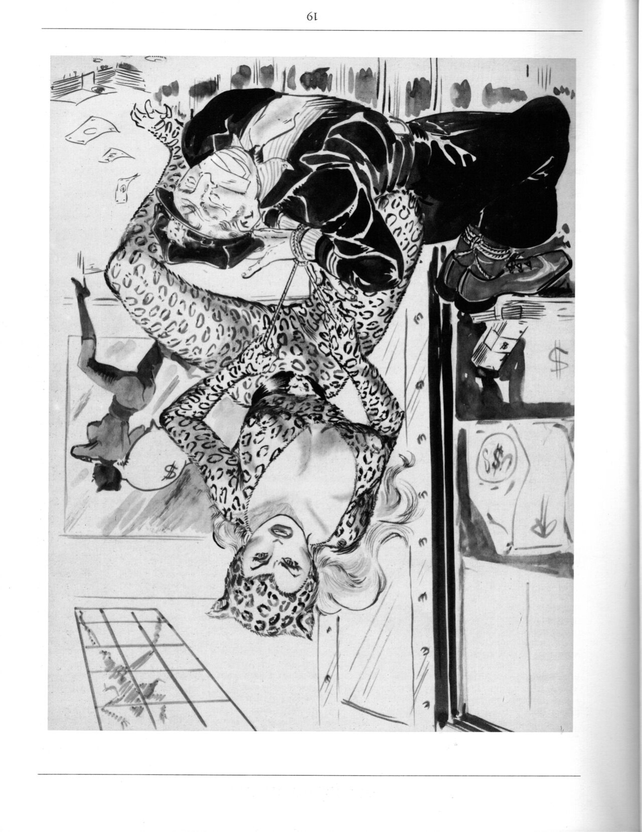 Eric Stanton's Blunder Broad - A Comix Serial - Esthetique Fetish & Bizzarre - Glittering Images