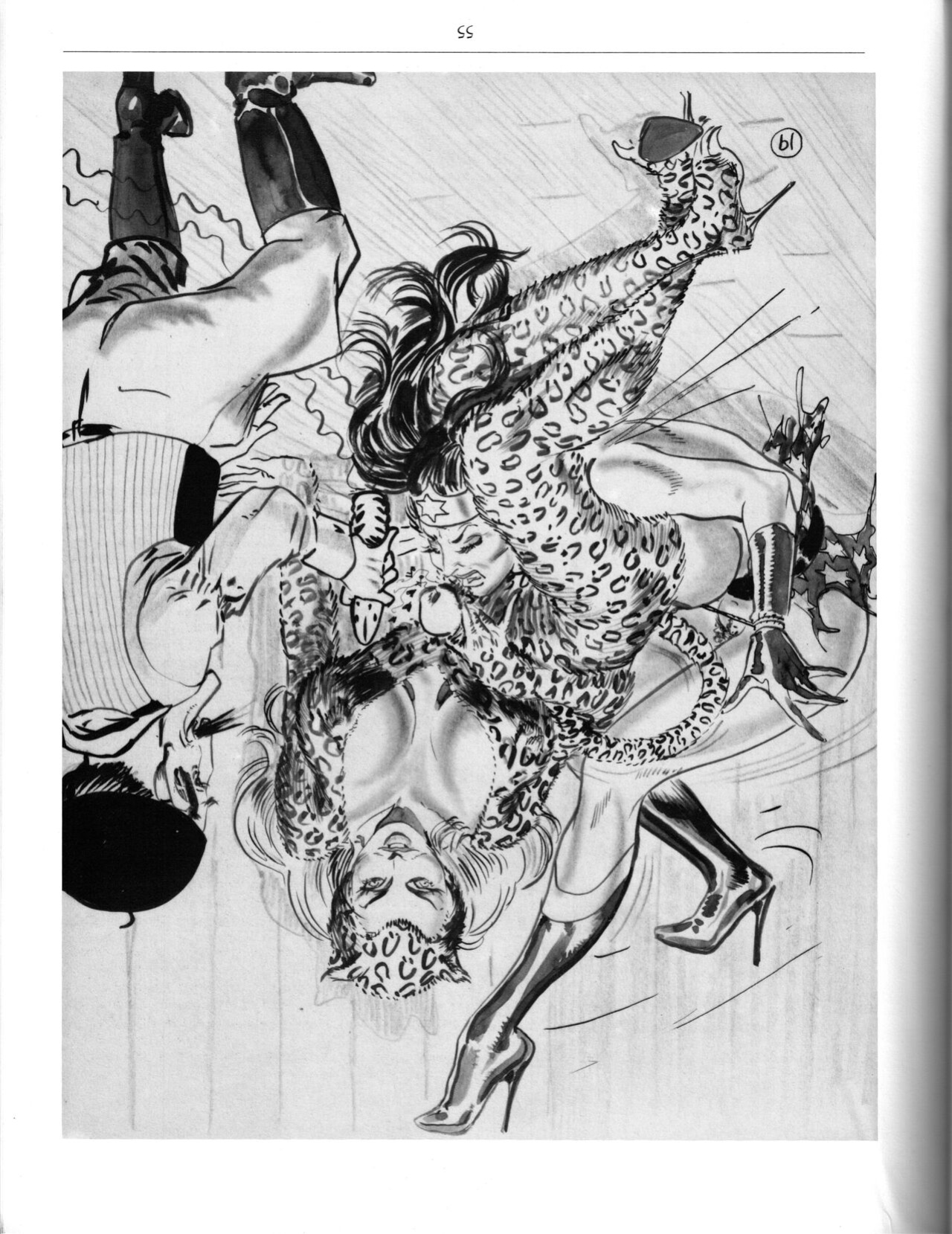 Eric Stanton's Blunder Broad - A Comix Serial - Esthetique Fetish & Bizzarre - Glittering Images