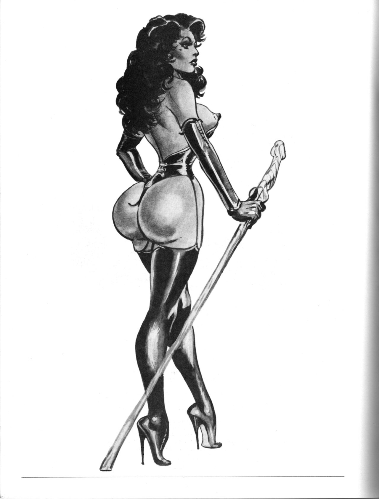 Eric Stanton's Blunder Broad - A Comix Serial - Esthetique Fetish & Bizzarre - Glittering Images