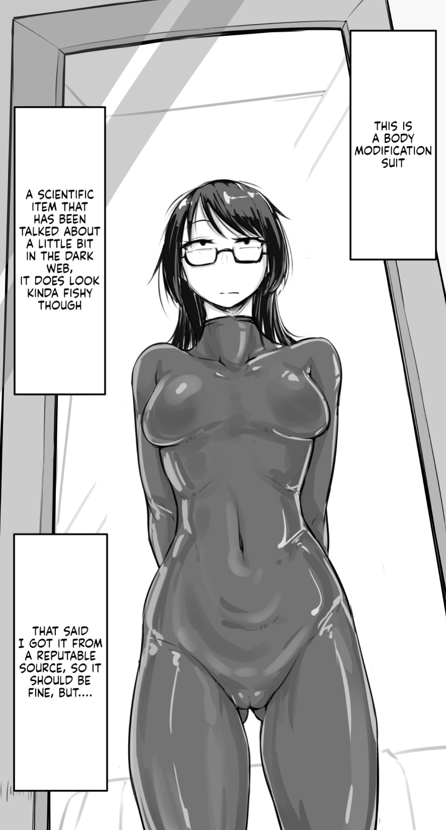 A Geek girl getting the ideal body (1-4)