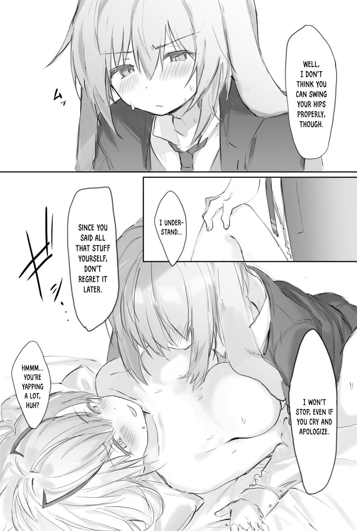 [Otsumami] “Ansel-kun ga Gotsugou Arts de Hatsujou Shita Josei Ope ni Osowarechau Hanashi" (Arknights) [DKKMD Translations]