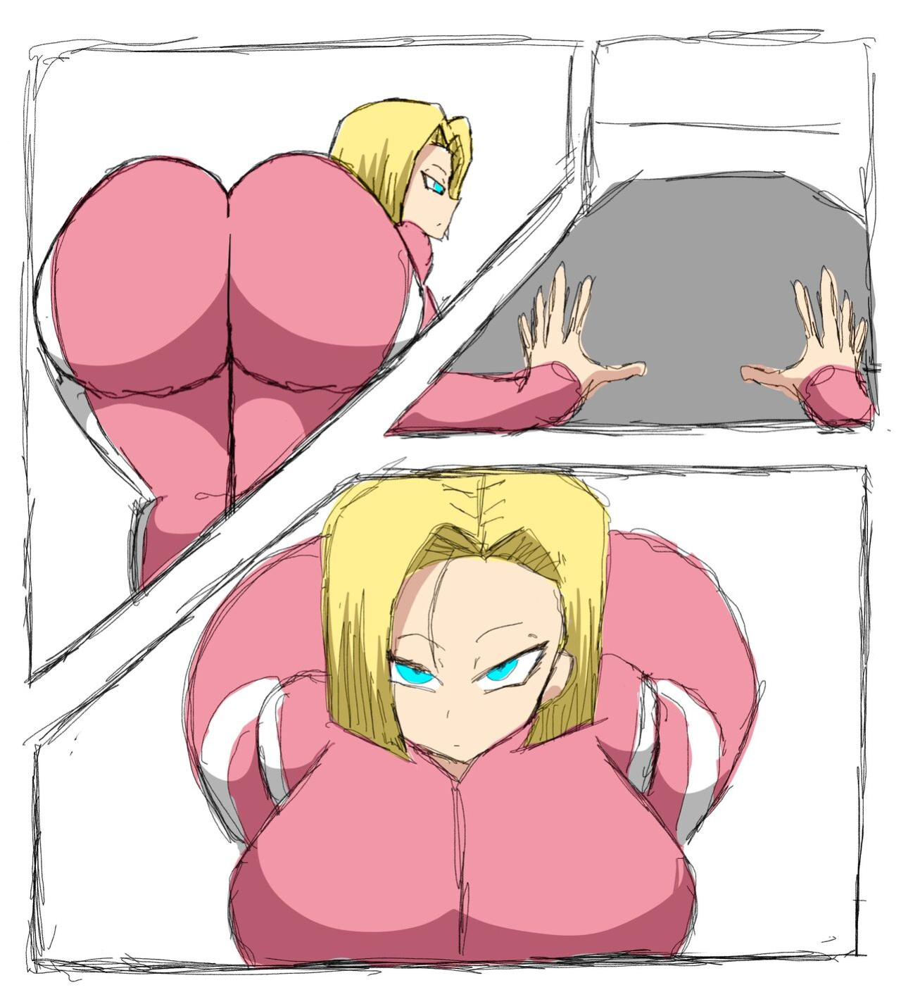 [ZDaddyEcchi] Android 18 Blacked (Dragon Ball Super)