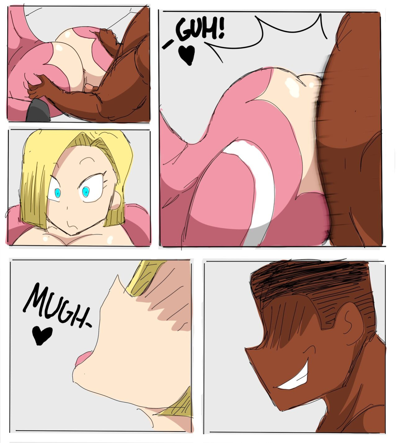 [ZDaddyEcchi] Android 18 Blacked (Dragon Ball Super)