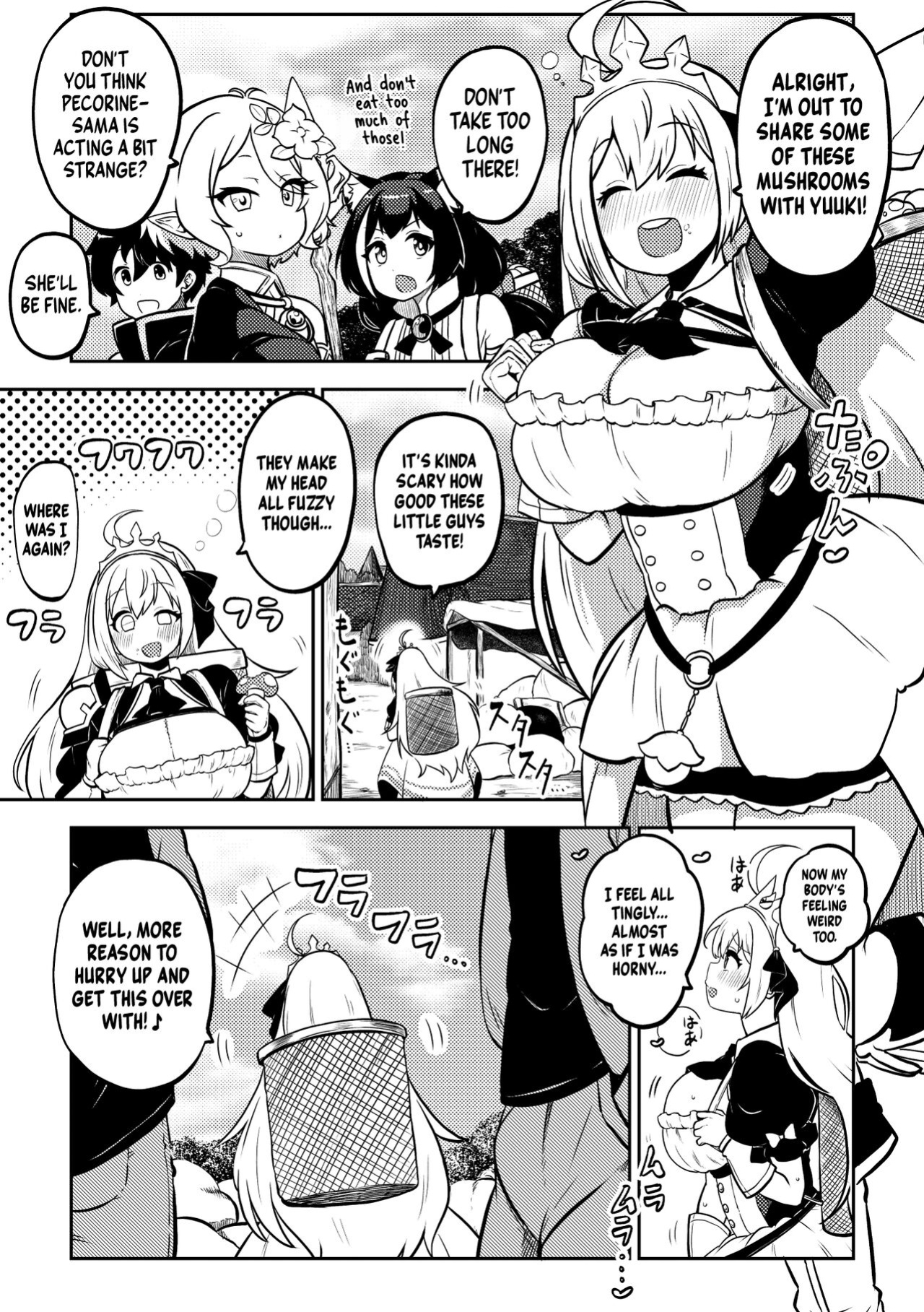 [Shoujo Rakugakichuu (Himajin no Izu)] PriConne Matometeokou kana tte (Princess Connect! Re:Dive) [Shiromaru]
