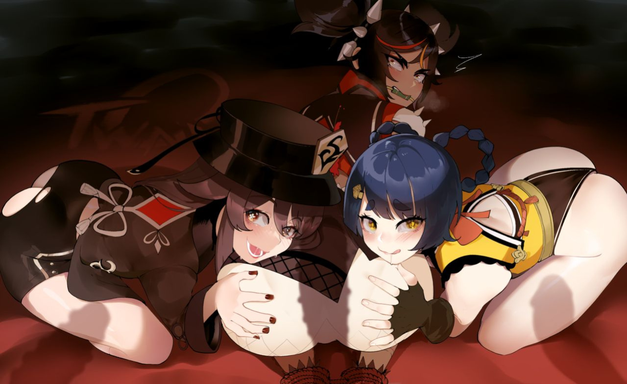 [ThiccwithaQ / Nyantcha] Churled Xiangling (Genshin Impact)