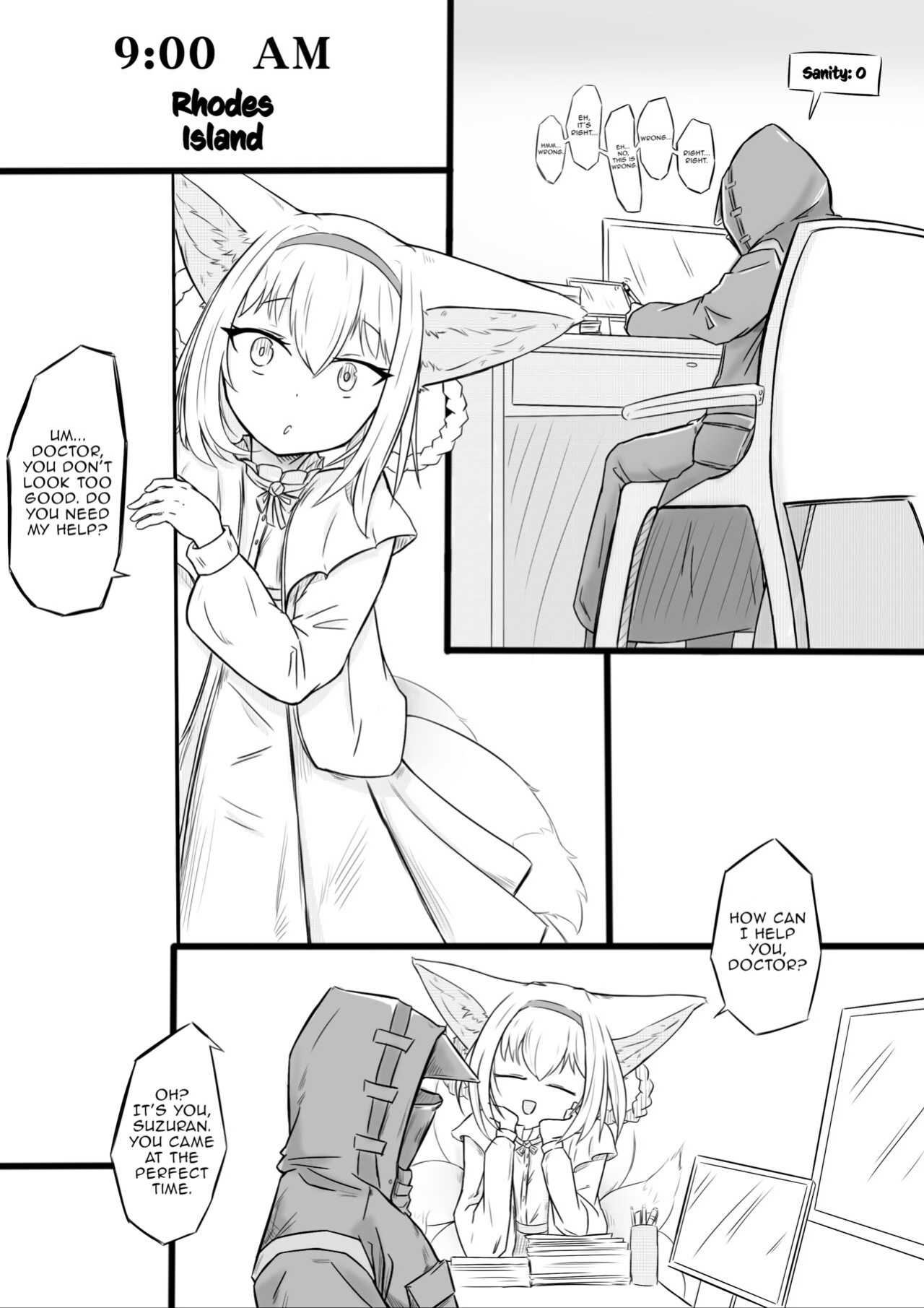[Junnodan] The Fall of Suzuran (Arknights) {Trump4prez566}