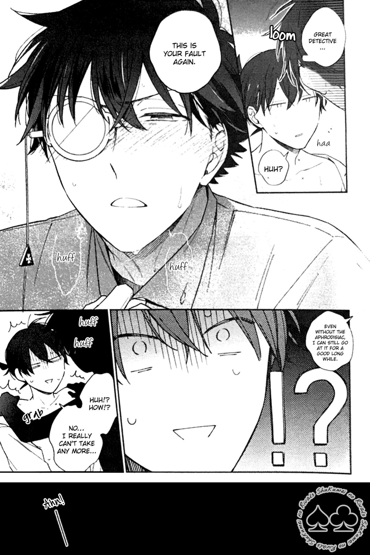 [Pinkch! (Sawori)] Nanya Kanya de Biyaku wo Morareteimasu (Detective Conan) [Shukumei no Rivals]
