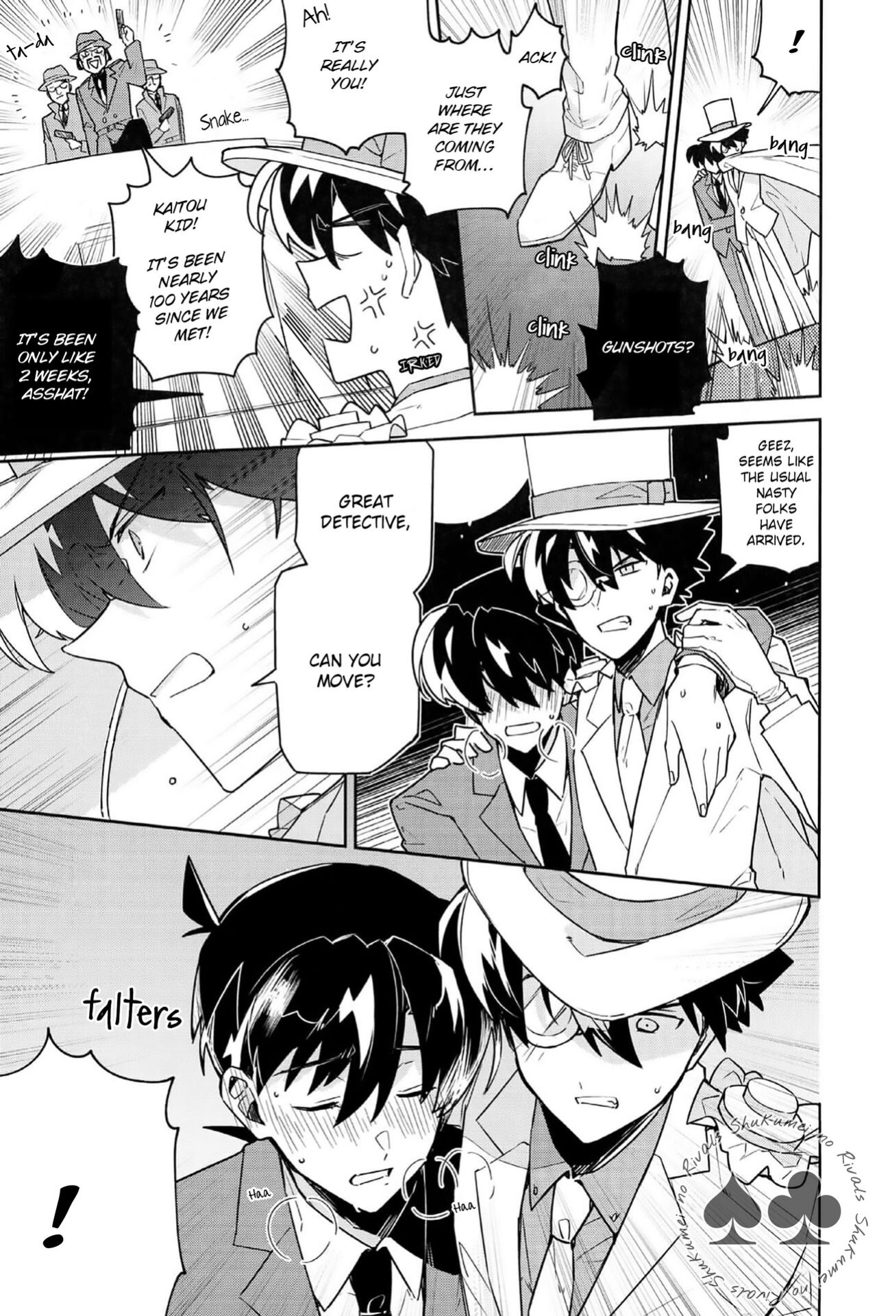 (Koi no Kaishingeki Hoshi ni Negai o 2022) [loopblue (mitsuya)] Tobira wo Akete Matteite (Meitantei Conan) [Shukumei no Rivals]