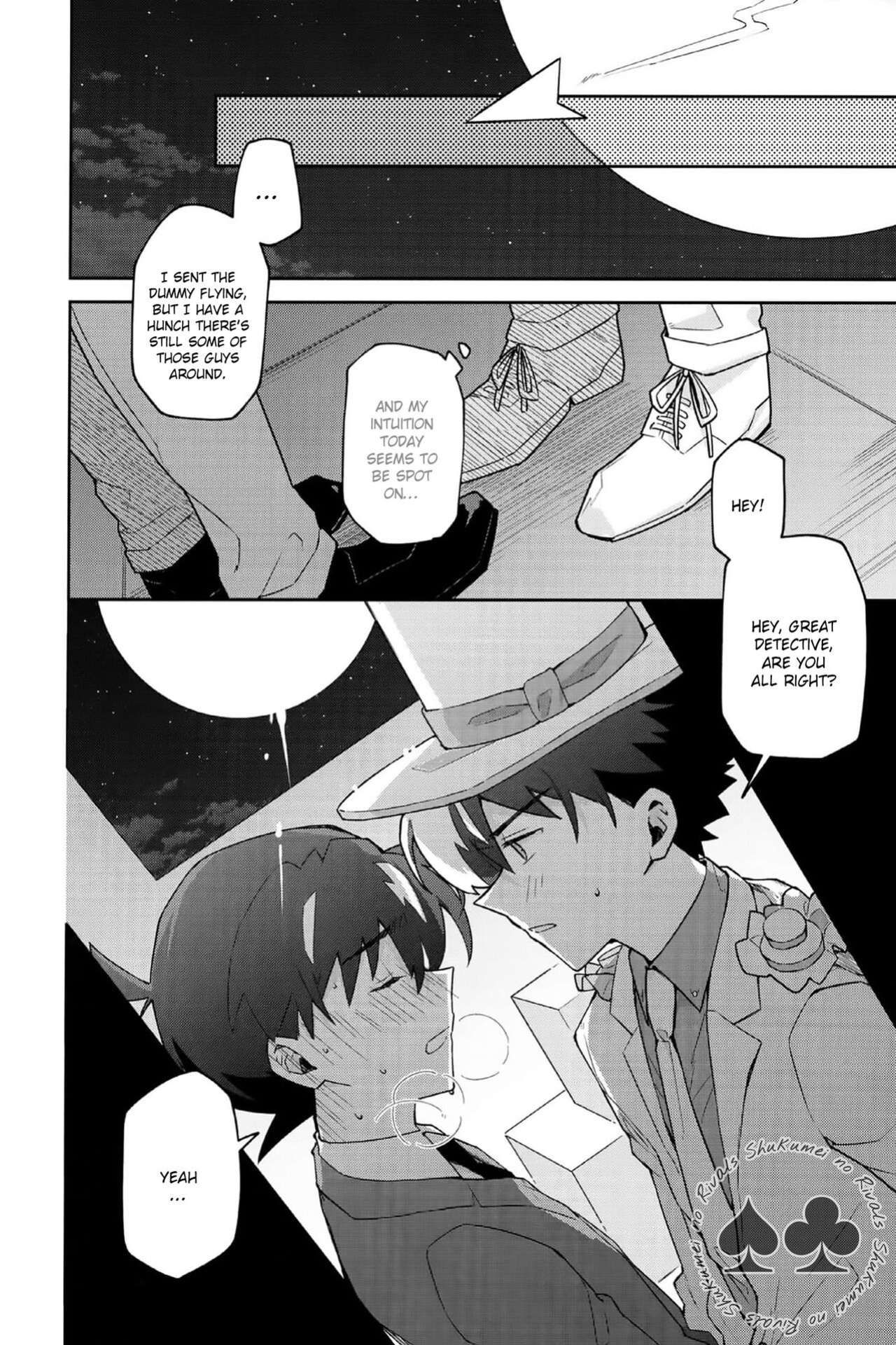 (Koi no Kaishingeki Hoshi ni Negai o 2022) [loopblue (mitsuya)] Tobira wo Akete Matteite (Meitantei Conan) [Shukumei no Rivals]