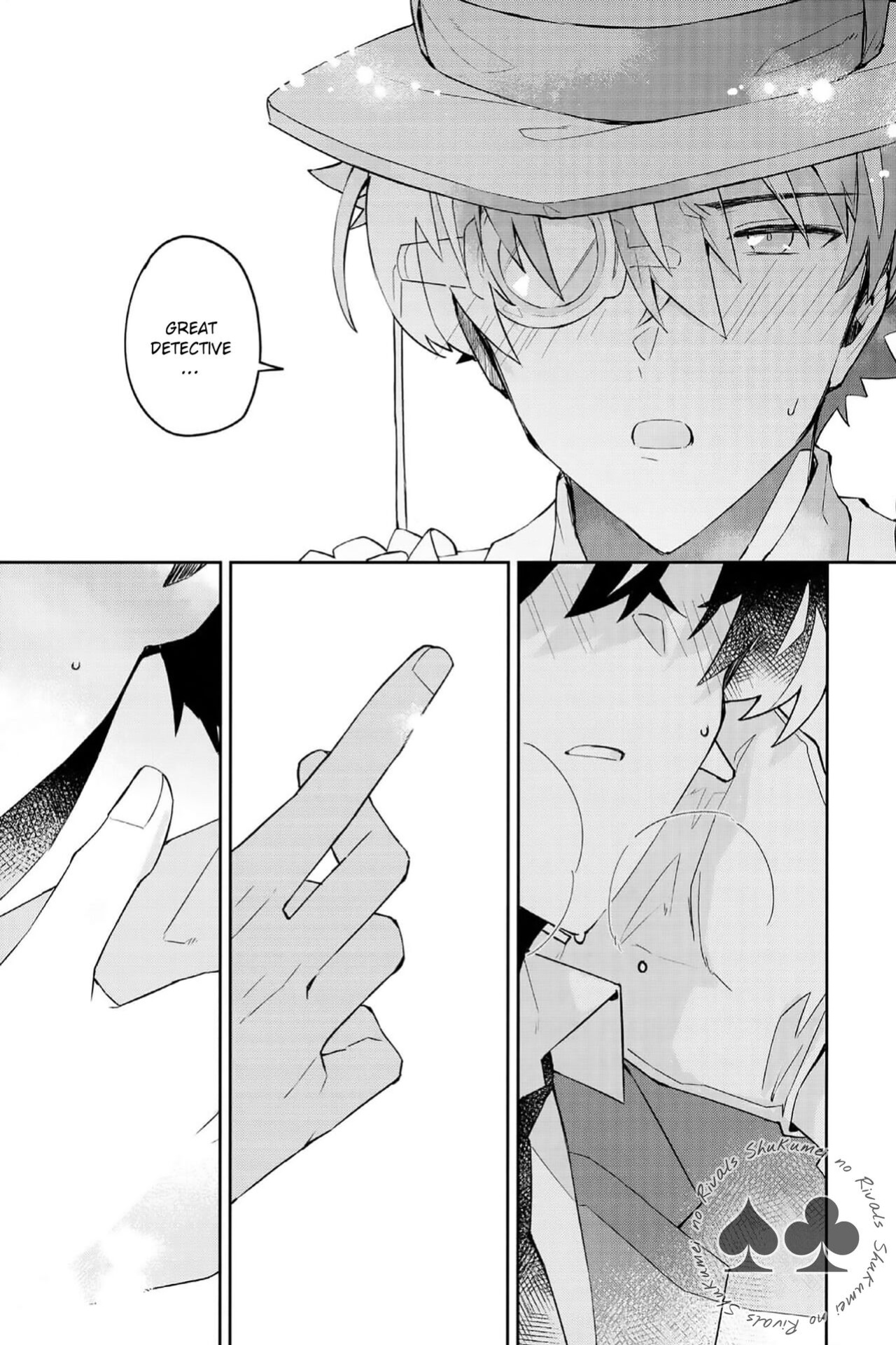 (Koi no Kaishingeki Hoshi ni Negai o 2022) [loopblue (mitsuya)] Tobira wo Akete Matteite (Meitantei Conan) [Shukumei no Rivals]