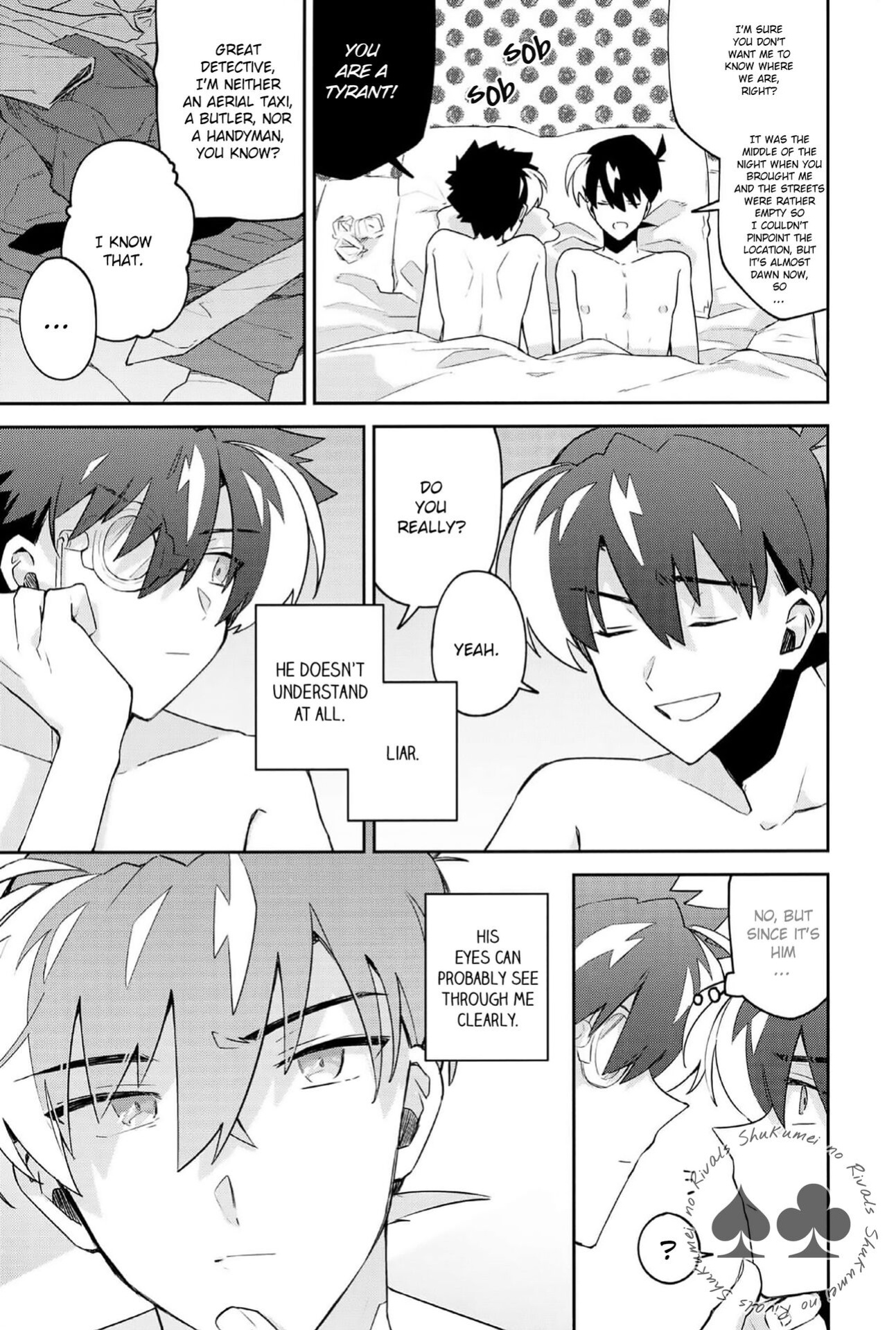 (Koi no Kaishingeki Hoshi ni Negai o 2022) [loopblue (mitsuya)] Tobira wo Akete Matteite (Meitantei Conan) [Shukumei no Rivals]