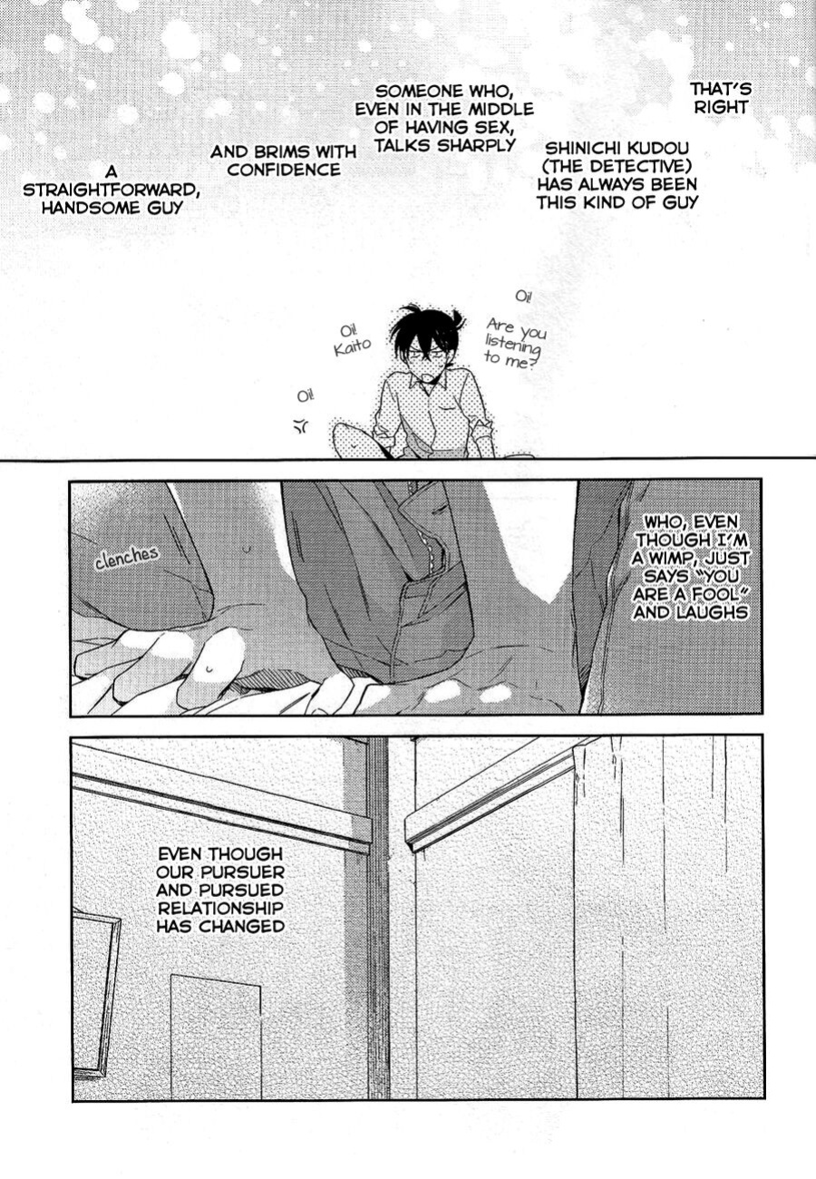 (C90) [Pinkch! (Sawori)] Mendo na Otoko (Detective Conan) [Shukumei no Rivals]