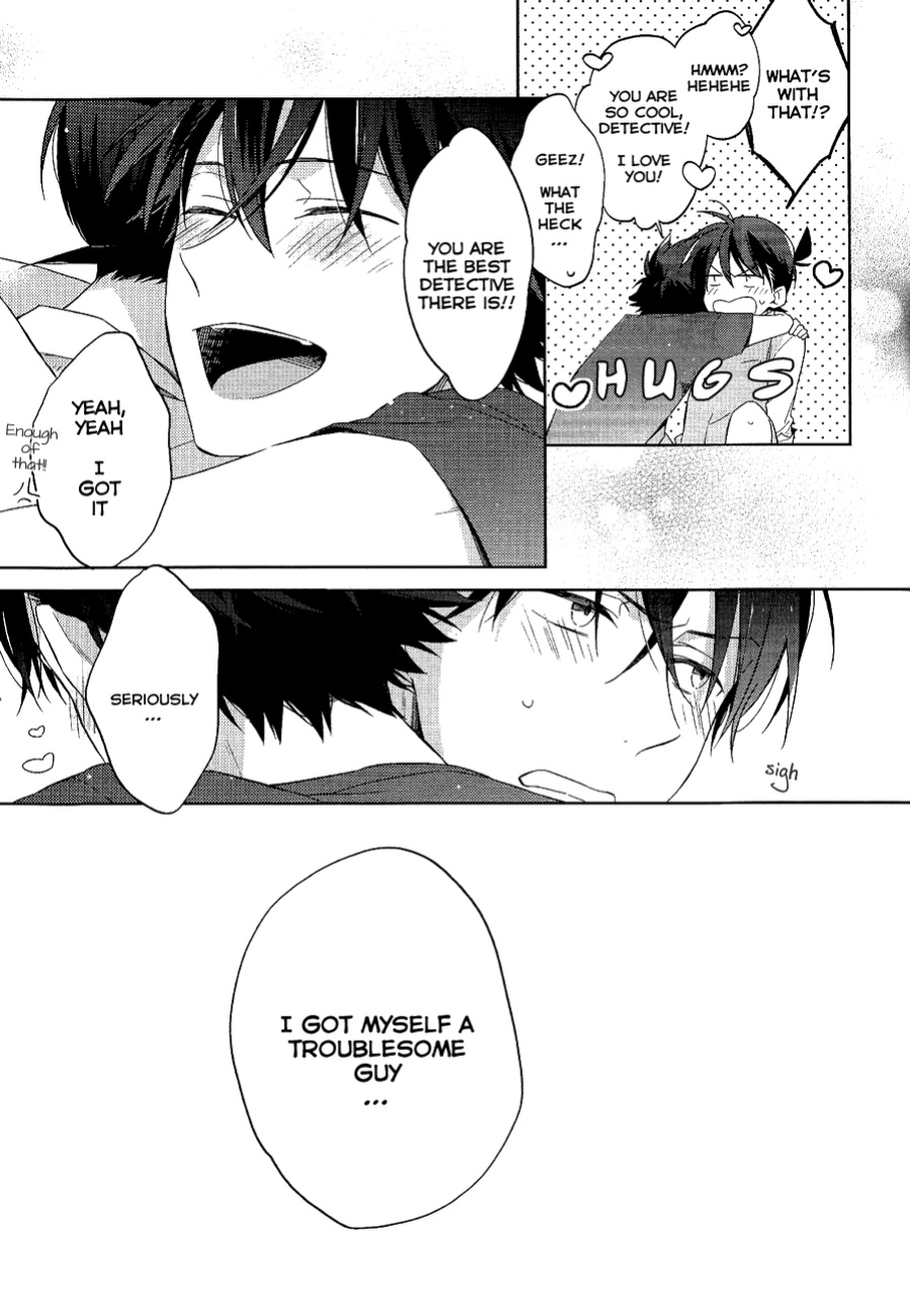 (C90) [Pinkch! (Sawori)] Mendo na Otoko (Detective Conan) [Shukumei no Rivals]