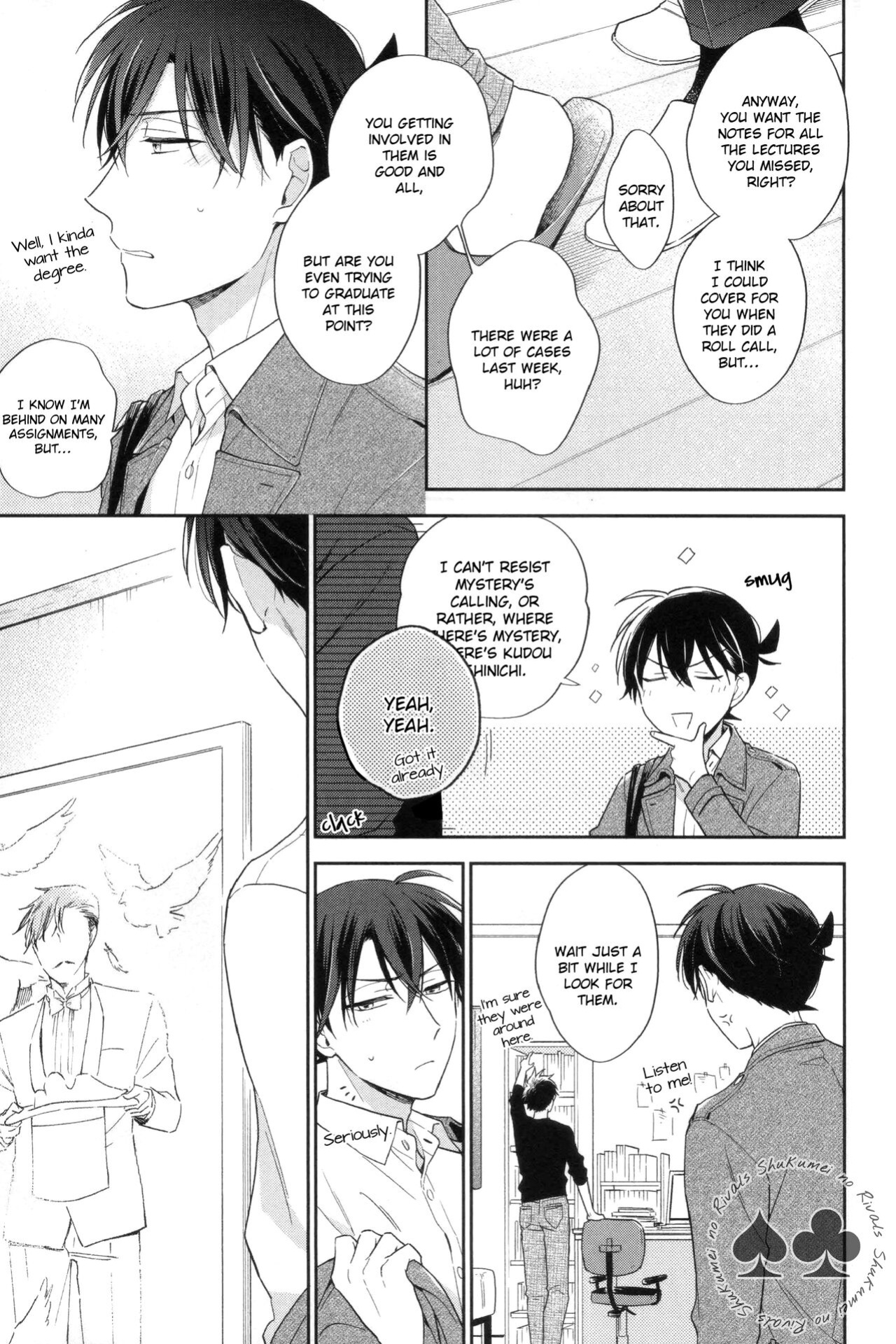 (C97) [Pinkch! (Sawori)] LOOK only AT ME! (Detective Conan) [Shukumei no Rivals]