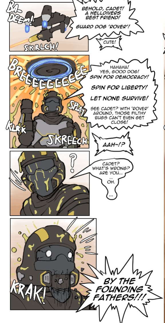 [The Varking] Cadet-chan (Helldivers 2)