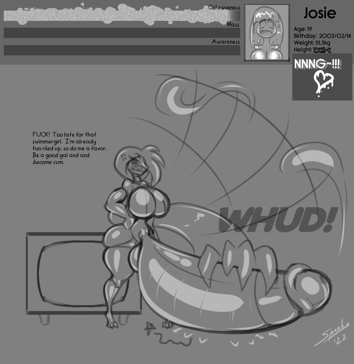 [GrayscaleRain] Drawthread Event - Josie's Shot