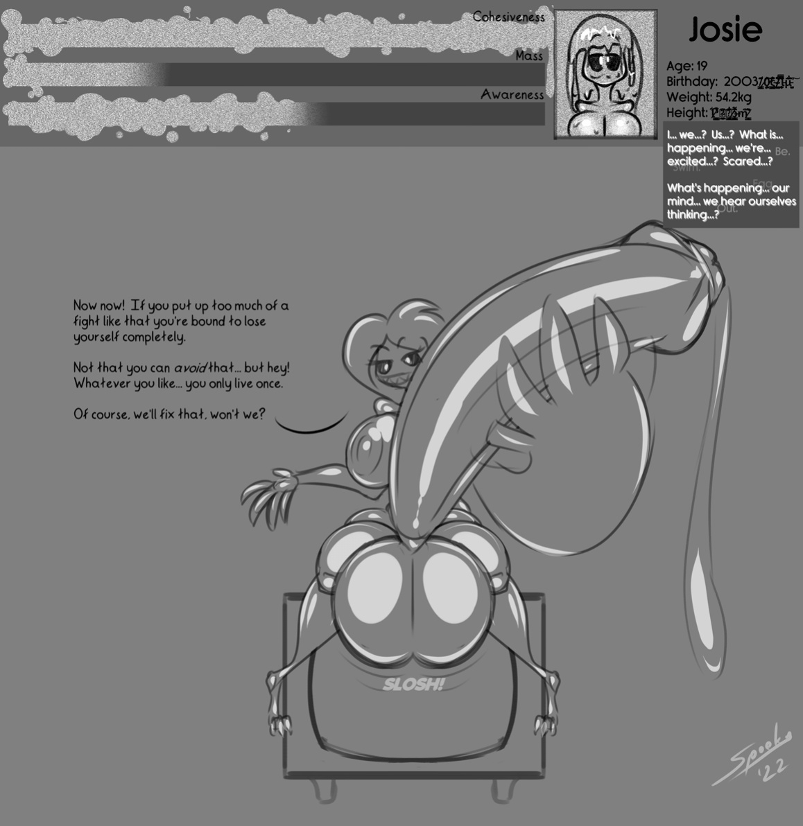 [GrayscaleRain] Drawthread Event - Josie's Shot