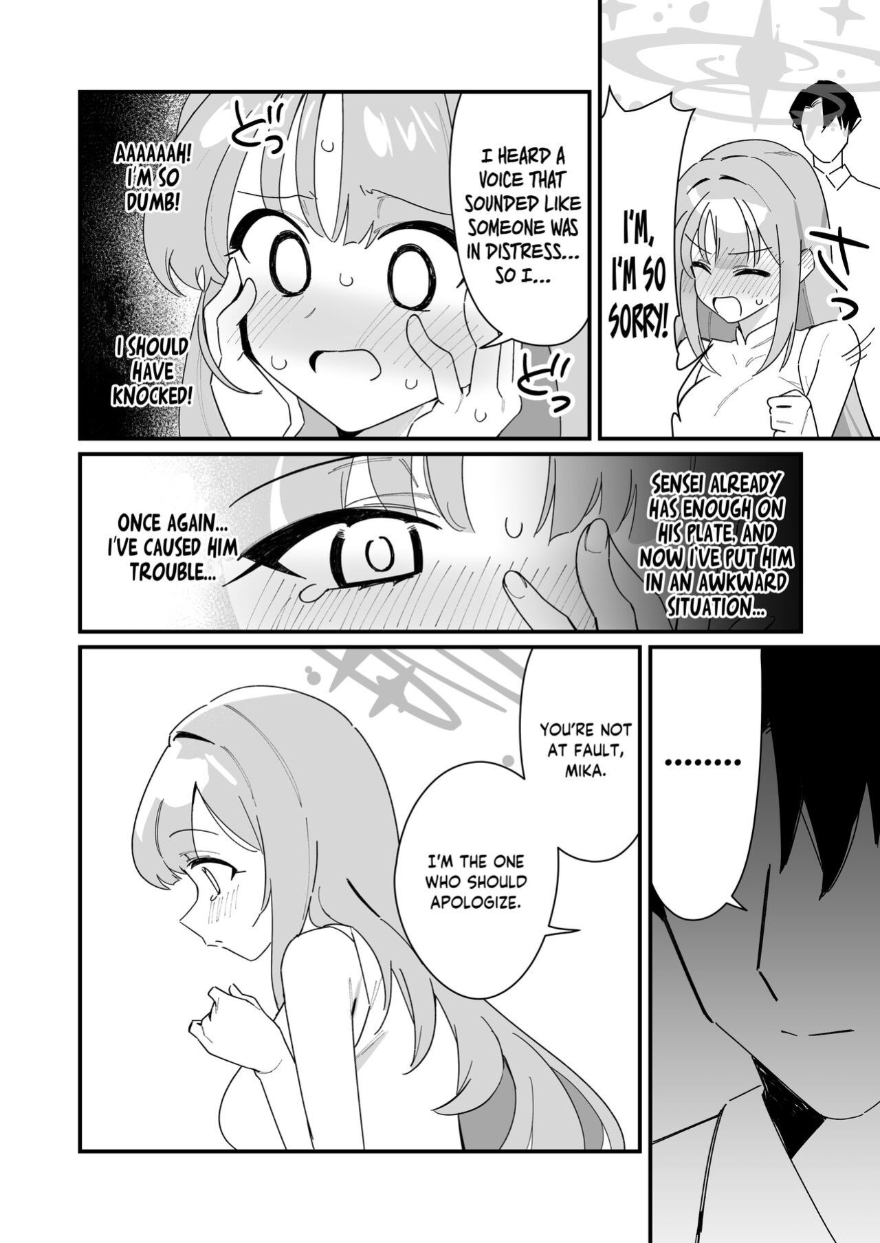 [Samayou Majin (Saionji Mayoi)] Ohime-sama wa Ouji-sama o Tasuketai! - The Princess wants to Save the Prince (Blue Archive) [Tea Party Scans]