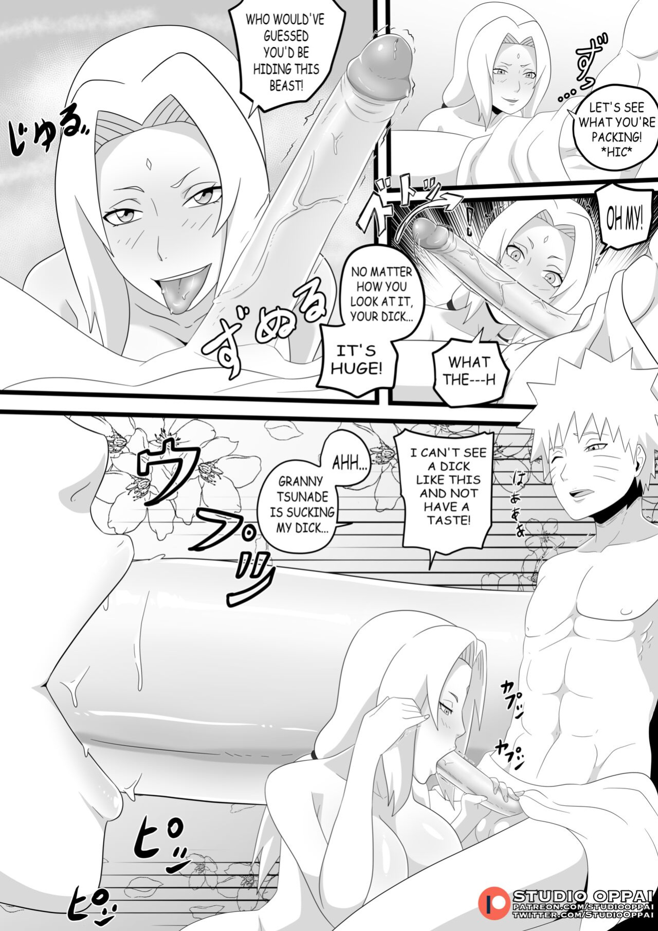 [Studio Oppai] Naruto X Tsunade Doujin