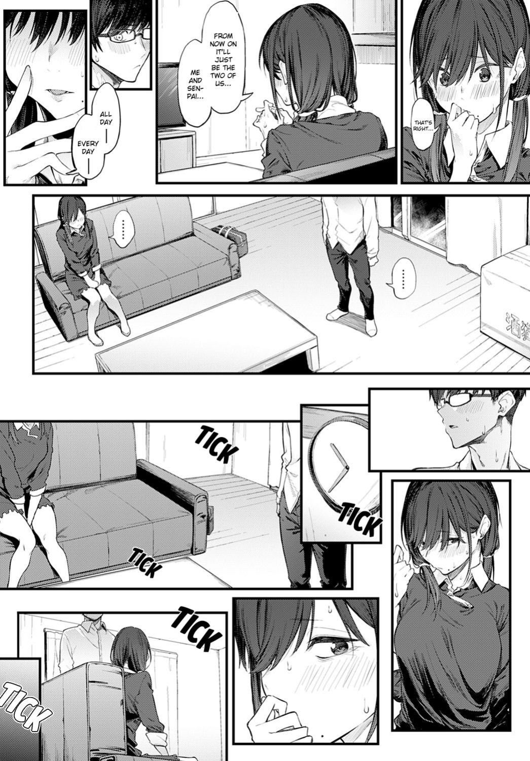 [Spiritus Tarou] Senpai Refrain (COMIC Anthurium 2021-05) [Black Grimoires]