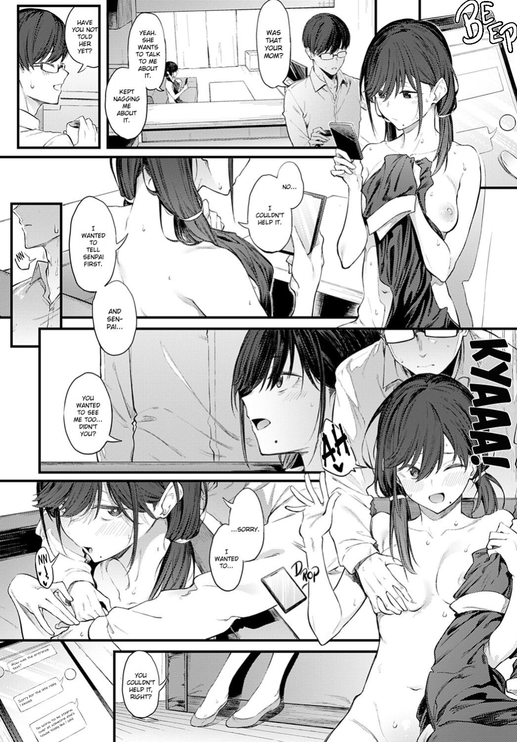 [Spiritus Tarou] Senpai Refrain (COMIC Anthurium 2021-05) [Black Grimoires]