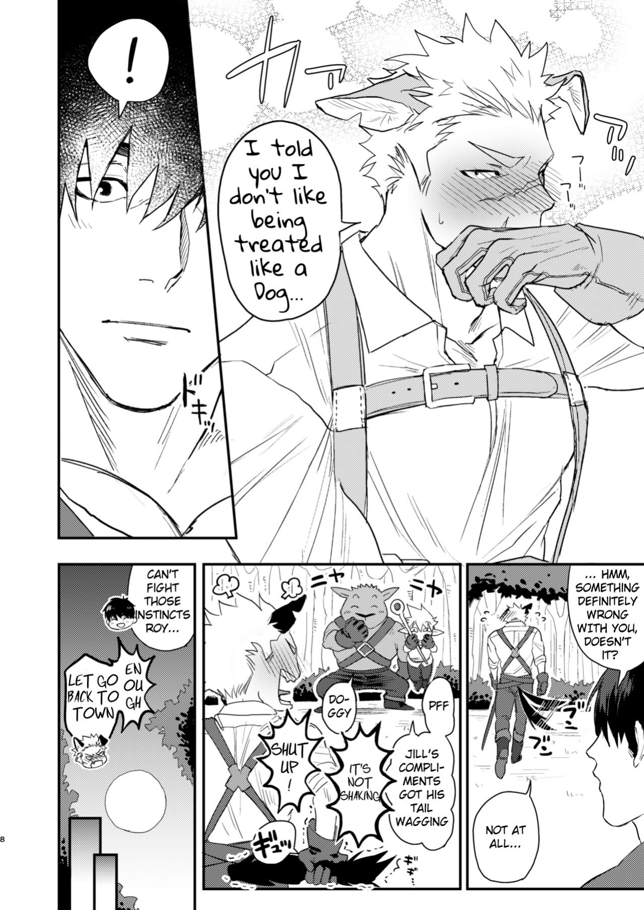 [Yokodori Omurice (Pozon)] Douyara Uchi no Wanko ga Hatsujouki o Mukaetarashi Apparently, My Dog is in Heat [ENG]