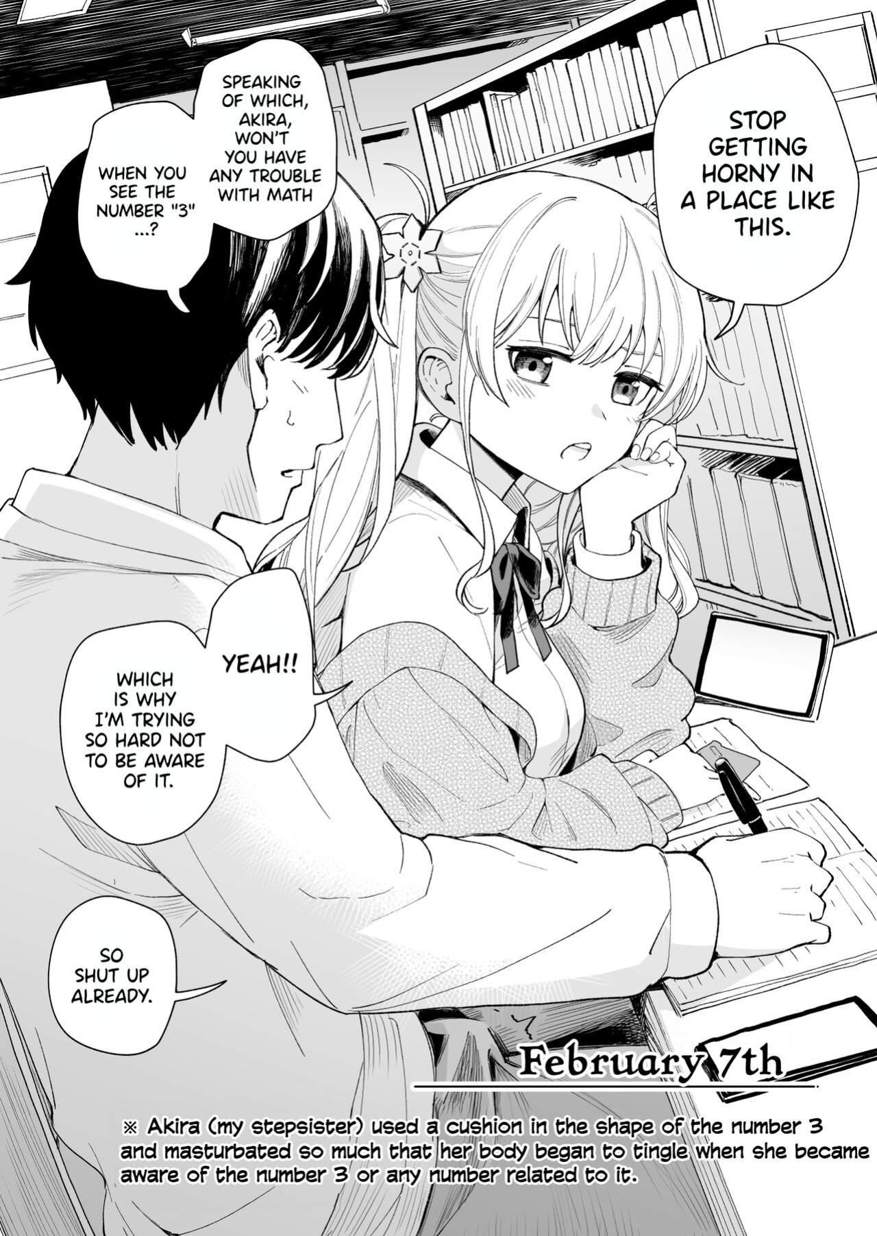 [Hiro no Ke (Hiro Hirono)] A Younger Stepsister Who Only Has Sex With Me on Days That are Divisible by 3 or on Days That Include The Number 3. [HeatManga]