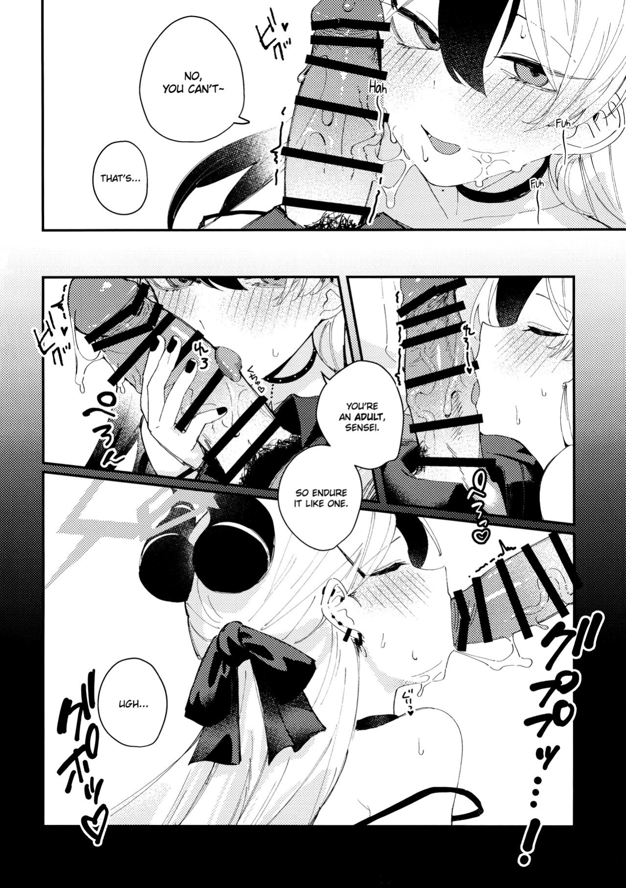 (Sensei no Archive 11) [Tosen Heavy Industry (Fataaa)] Otona-tic ni Bitter-sweet - Bitter-sweet, Grown-up-ishly (Blue Archive) [DAJI's TLs]