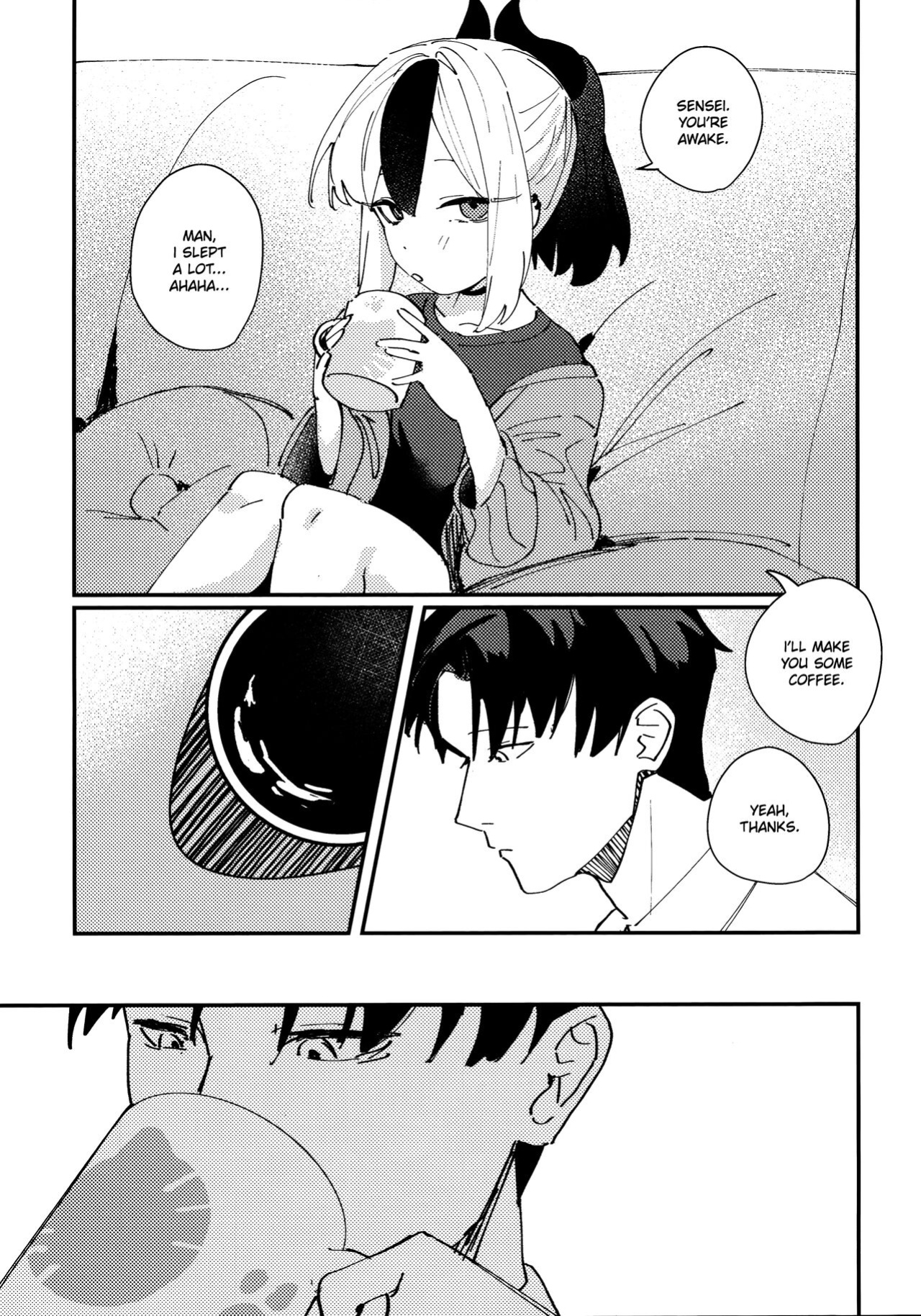 (Sensei no Archive 11) [Tosen Heavy Industry (Fataaa)] Otona-tic ni Bitter-sweet - Bitter-sweet, Grown-up-ishly (Blue Archive) [DAJI's TLs]