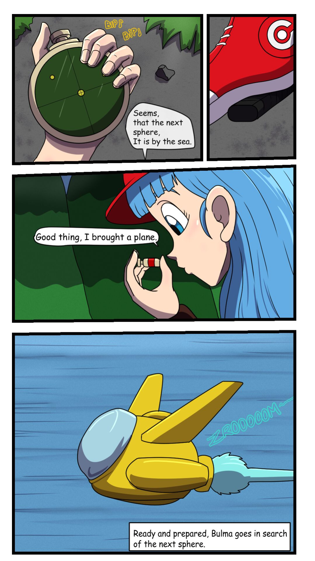 [Impshyrus] Bulma's Search (Dragon Ball)