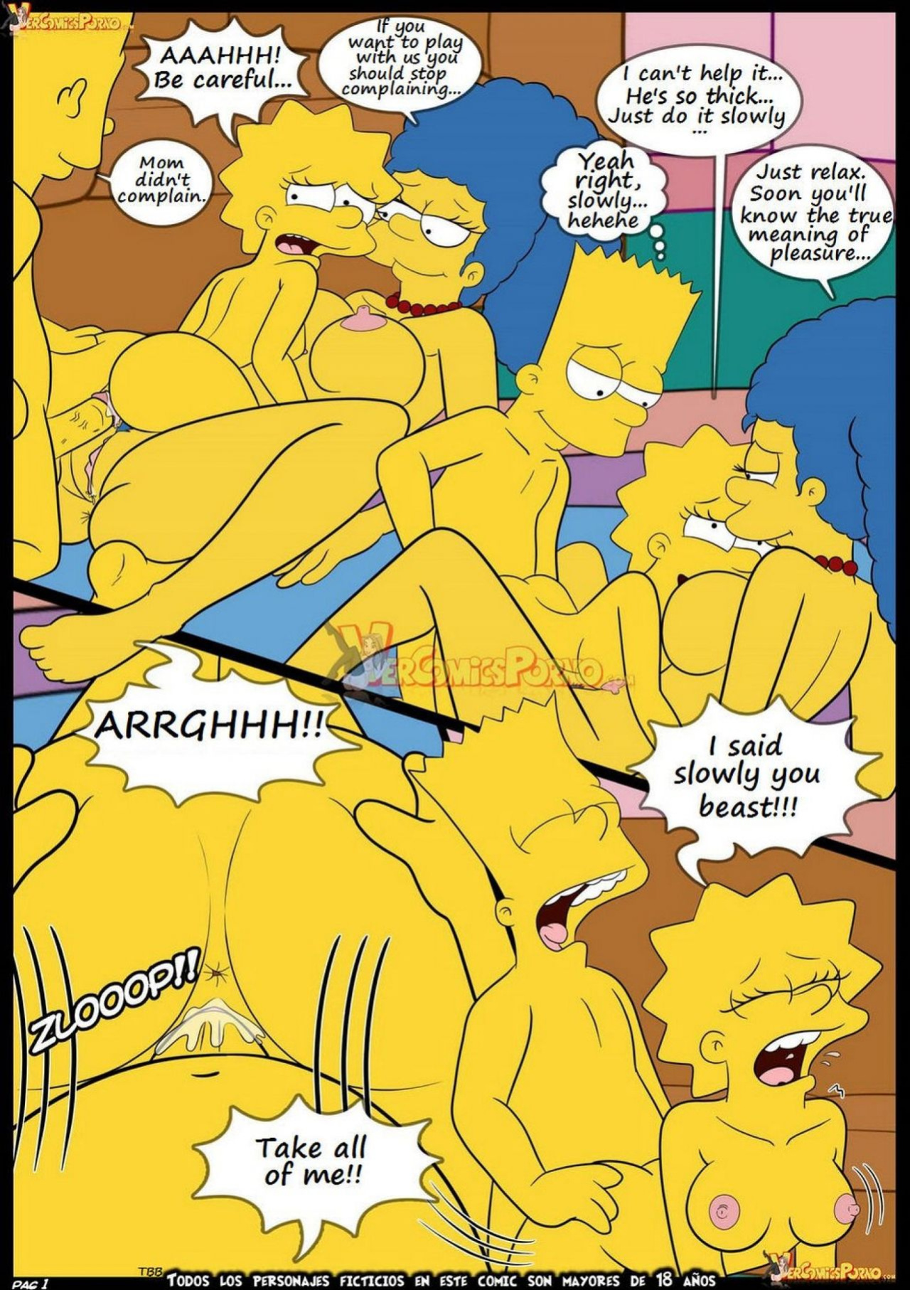 Simpso-Rama! 1-3 English