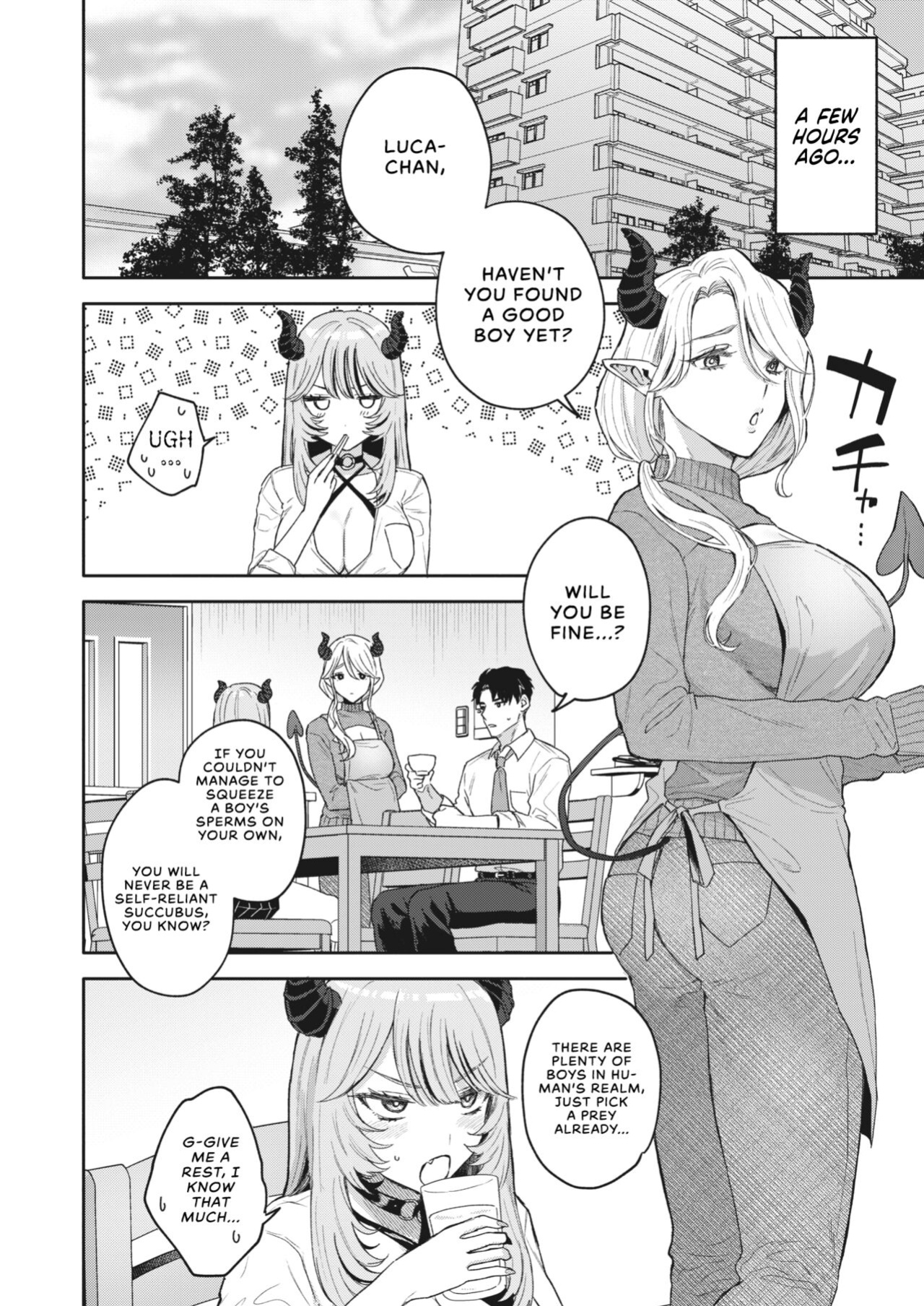 [Mocoda] Yume Mite Succubus-chan (COMIC HOTMILK 2024-05) [Vivid Rabbit Translation]