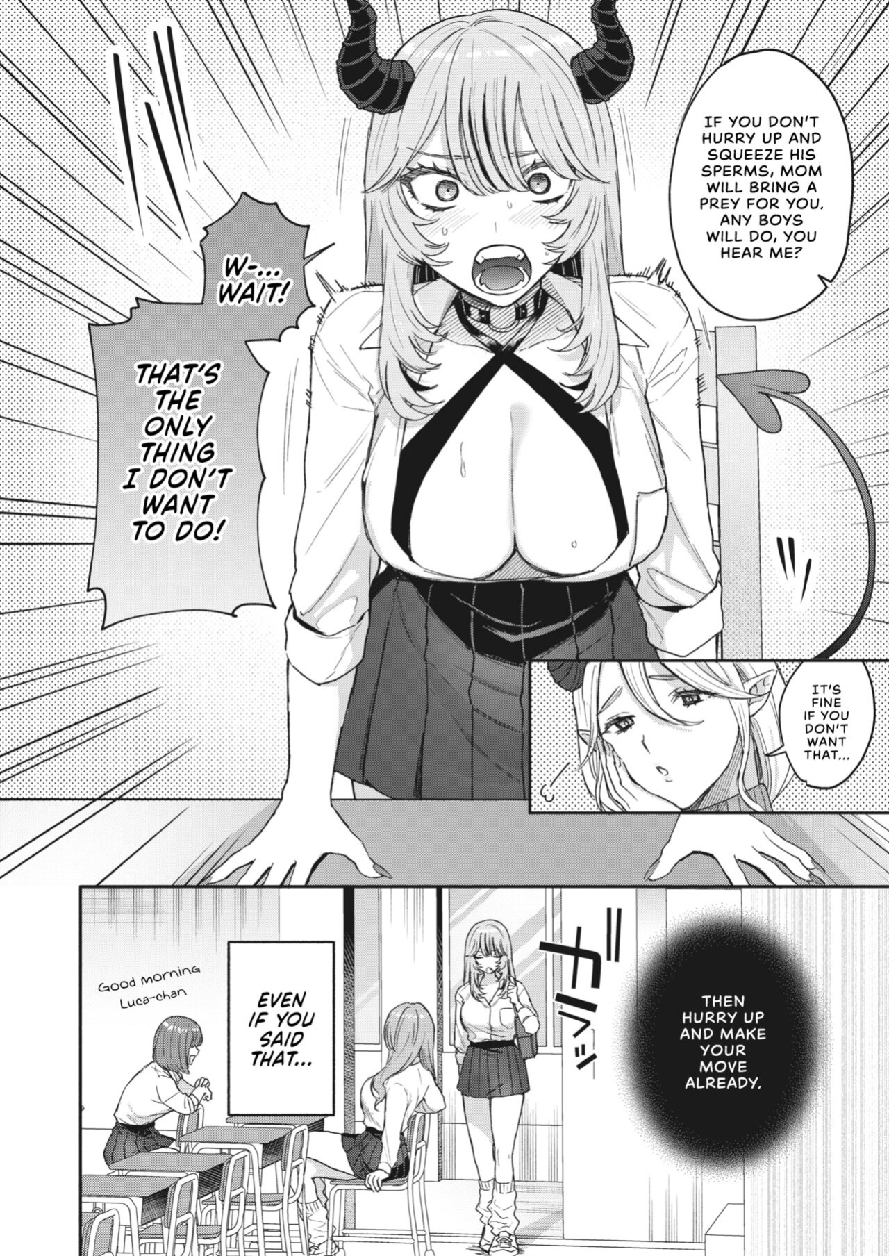 [Mocoda] Yume Mite Succubus-chan (COMIC HOTMILK 2024-05) [Vivid Rabbit Translation]