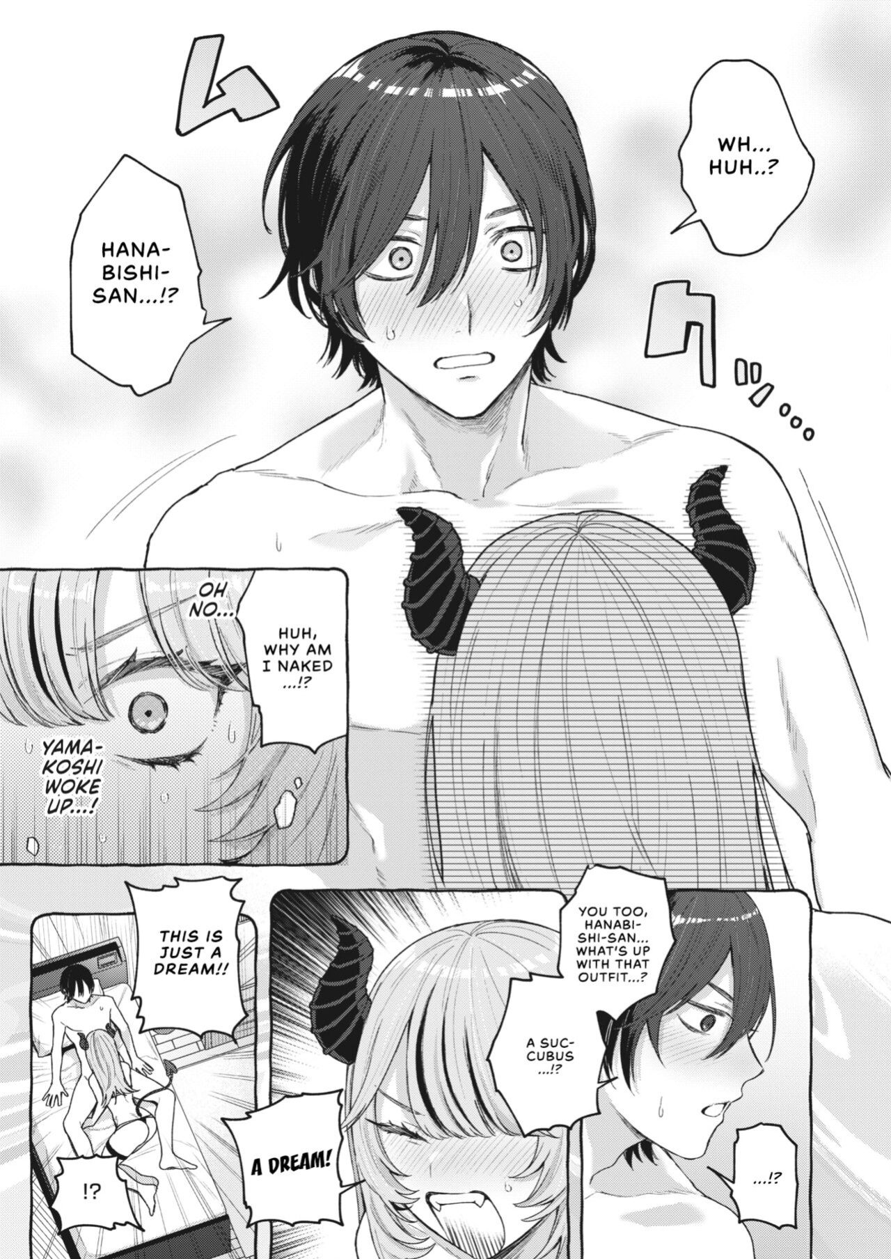 [Mocoda] Yume Mite Succubus-chan (COMIC HOTMILK 2024-05) [Vivid Rabbit Translation]