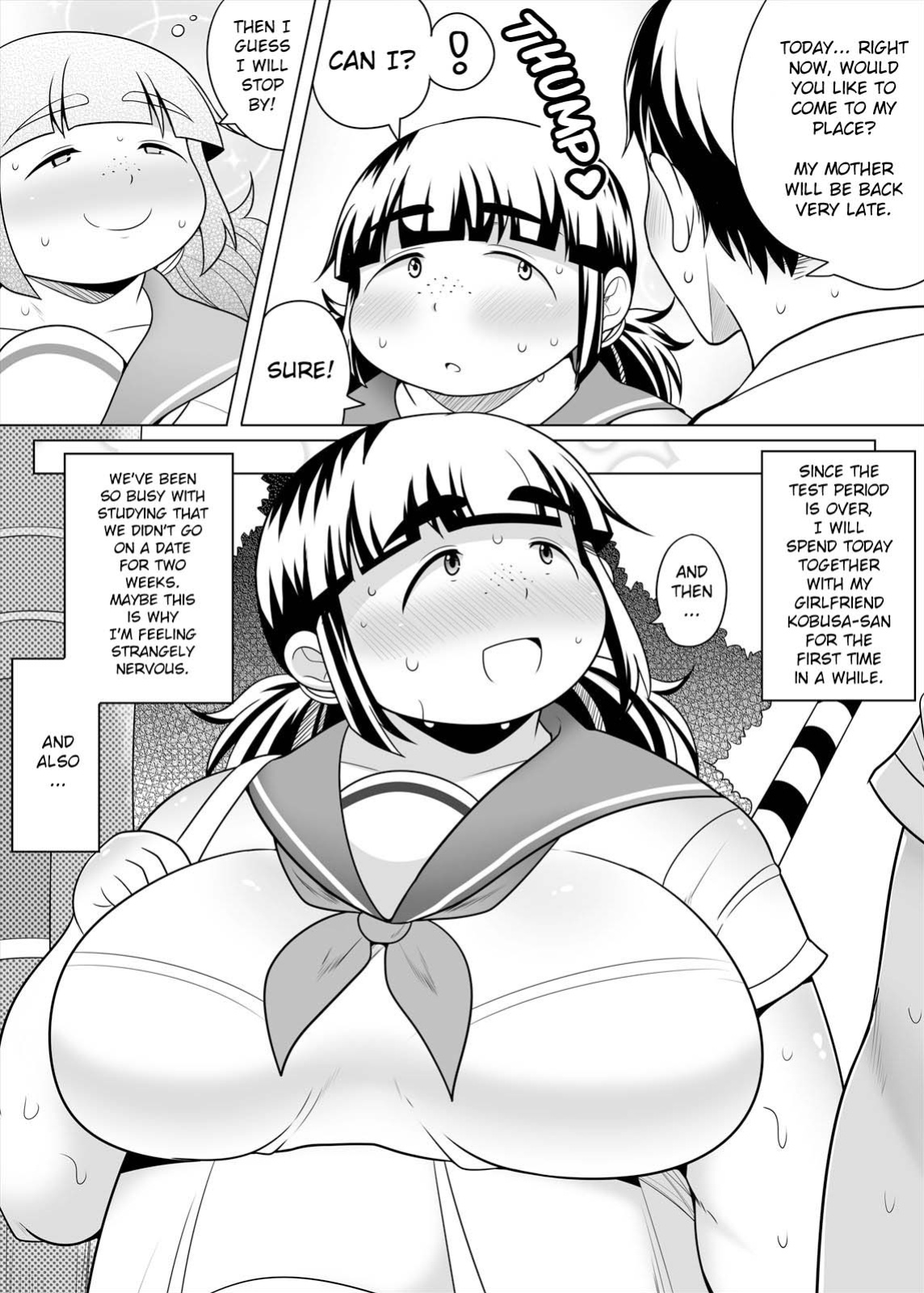 Passionate Sex with Chubby Girlfriend [Takeyama Shimeji] [Potanya]