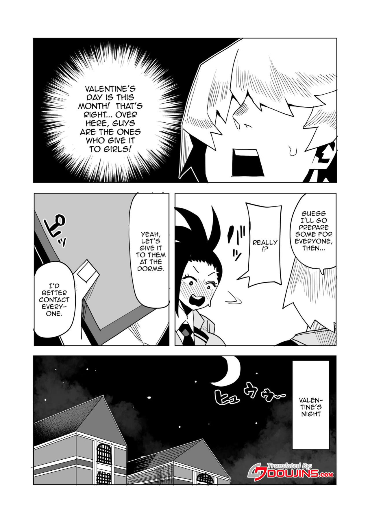 [Oekaki Kaki] Teisou Gyakuten Mono Valentine no Baai | Inverted Morality Academia ~Valentine's Case~ (Boku no Hero Academia)