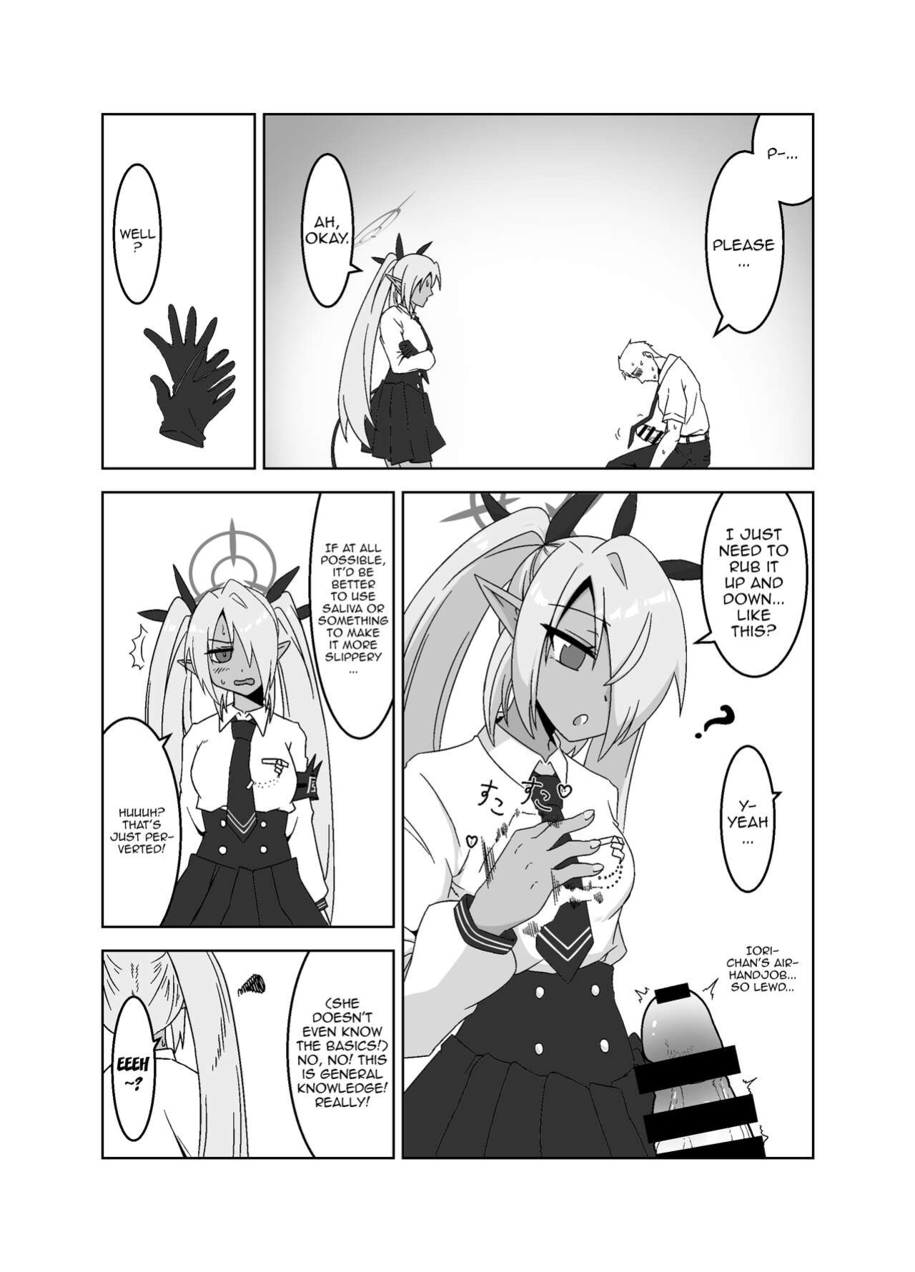 [Tsukino Chikake Ikoku (Chikake)] Sei ni Soine! Iori-chan! | You're So Frigid, Iori-chan! (Blue Archive)