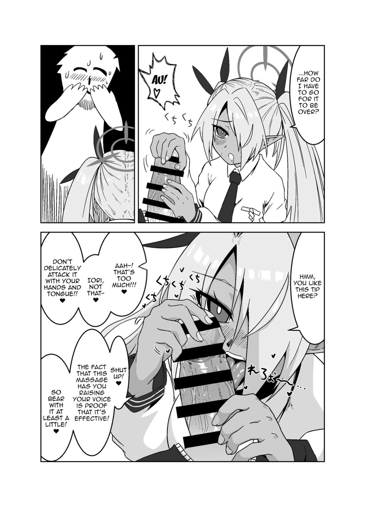 [Tsukino Chikake Ikoku (Chikake)] Sei ni Soine! Iori-chan! | You're So Frigid, Iori-chan! (Blue Archive)