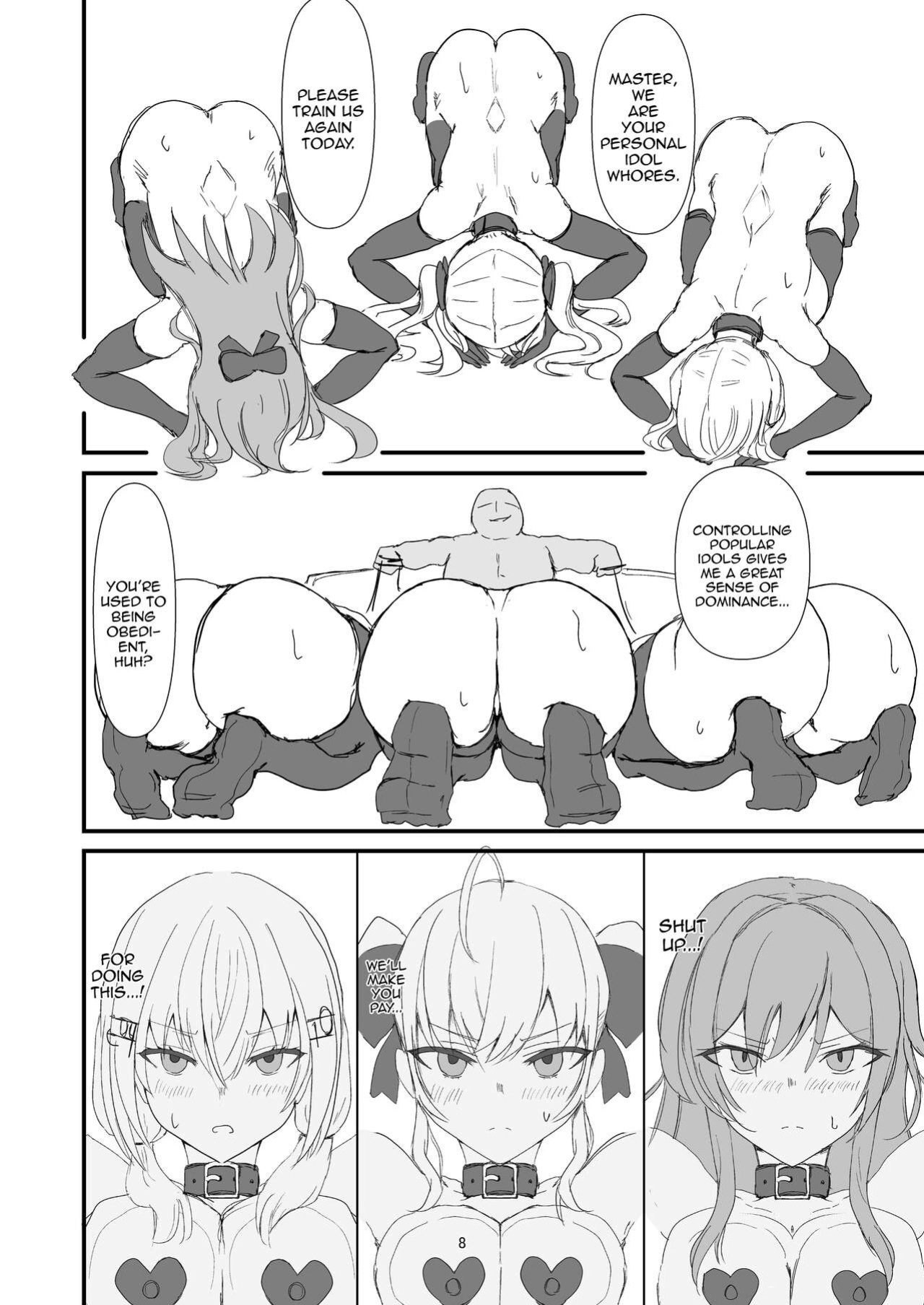 [Yomosugara-Ginsekai (Yorugin)] The Dark Side of TRiNITY (Takamiya Rion, Hakase Fuyuki, Furen E Lustario)