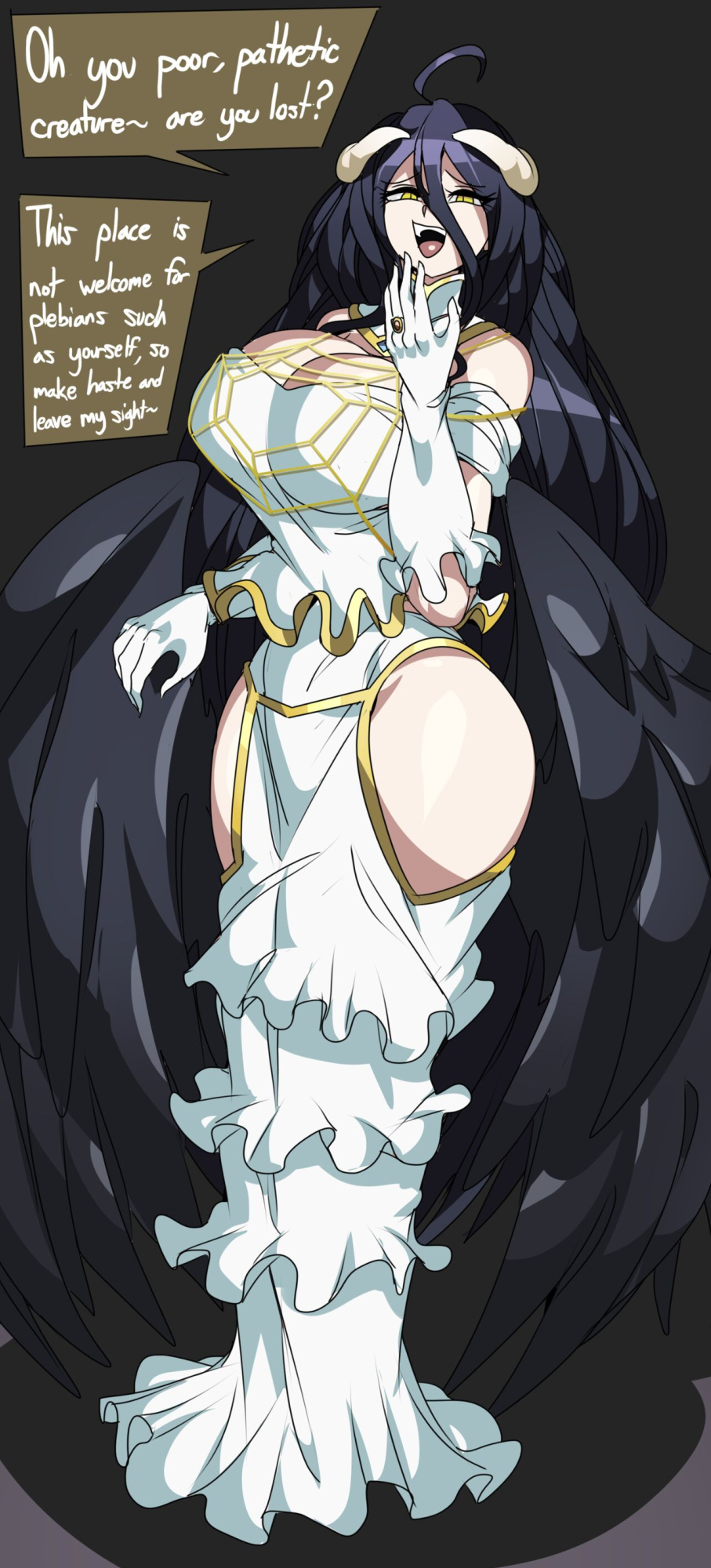 [CaptainKirb] Shalltear Bloodfallen & Albedo instant loss comm (Overlord)