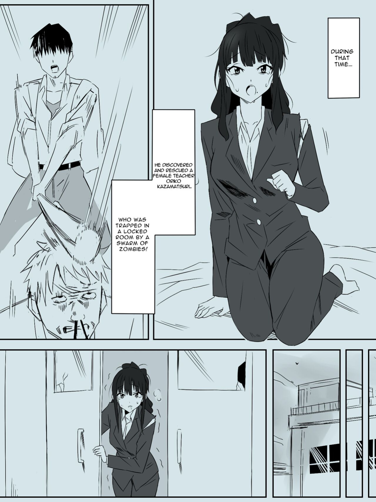 [Circle Kagemusha (Kagemusha)] Zombie Harem Life ~Antibogi no Ore to Bakunyuu Zombie~ 3 | Zombie Harem Life ~My Immunity and the Big-Titted Zombie~ 3 [Translation Sensation]