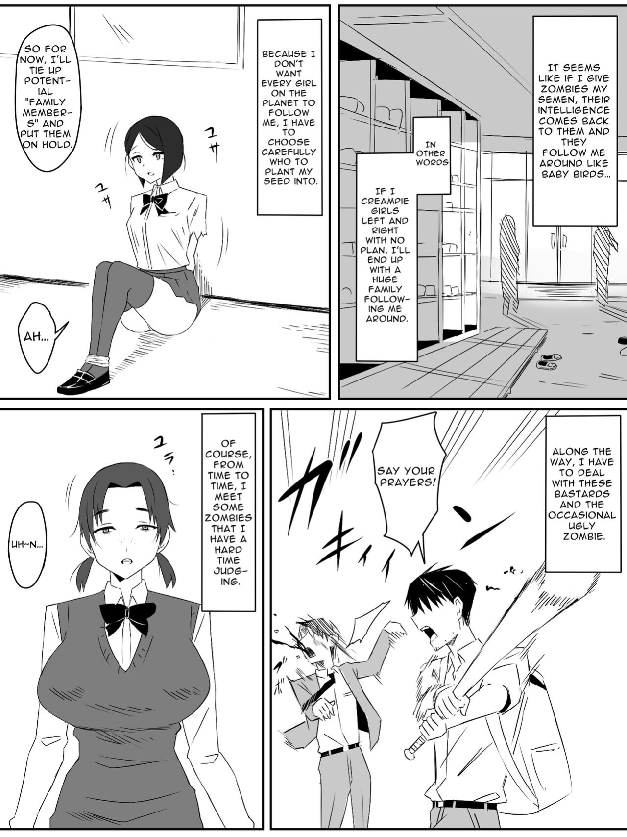 [Circle Kagemusha (Kagemusha)] Zombie Harem Life ~Antibogi no Ore to Bakunyuu Zombie~ 2 | Zombie Harem Life ~My Immunity and the Big-Titted Zombie~ 2 [Translation Sensation]