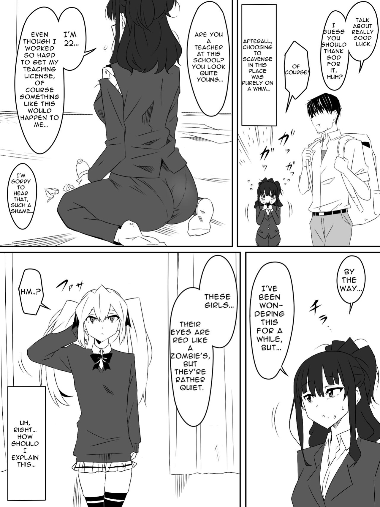 [Circle Kagemusha (Kagemusha)] Zombie Harem Life ~Antibogi no Ore to Bakunyuu Zombie~ 2 | Zombie Harem Life ~My Immunity and the Big-Titted Zombie~ 2 [Translation Sensation]