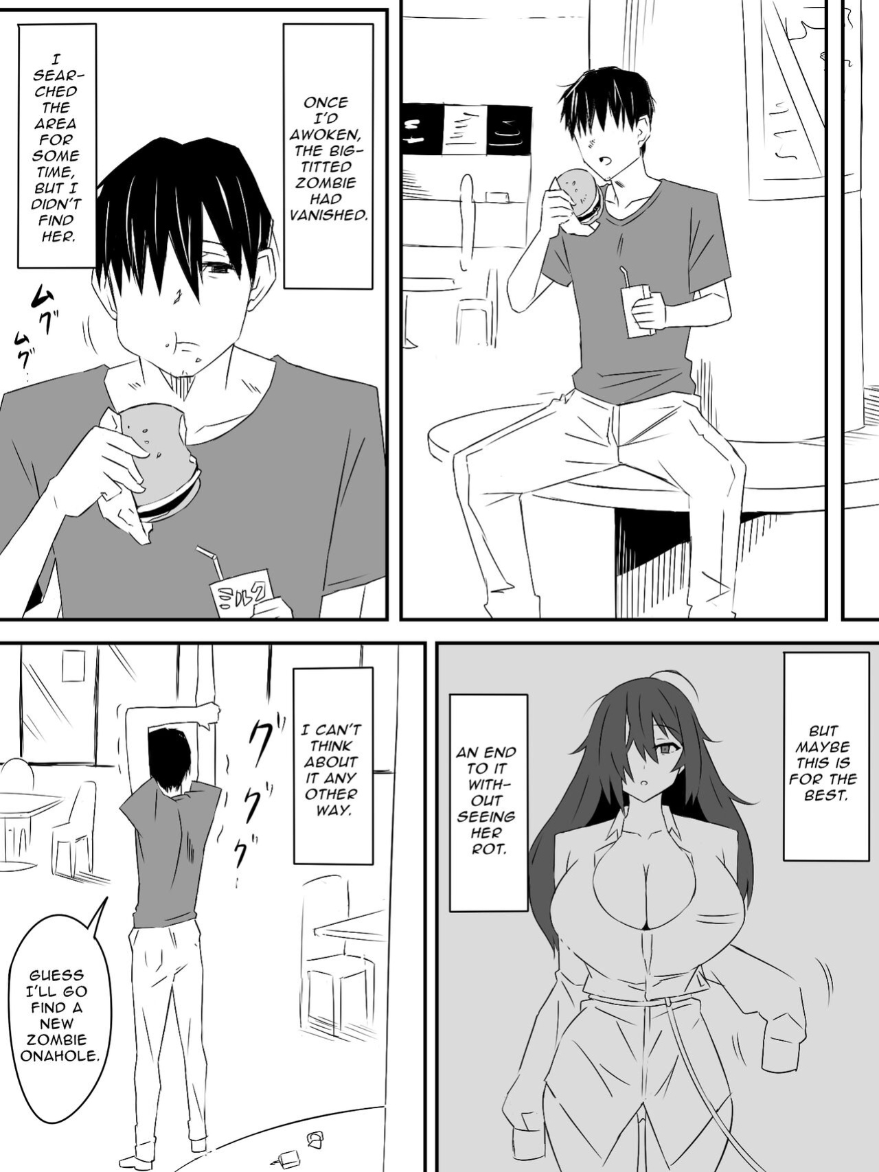 [Circle Kagemusha (Kagemusha)] Zombie Harem Life ~Antibogi no Ore to Bakunyuu Zombie~ | Zombie Harem Life ~My Immunity and the Big-Titted Zombie~ [Selcouth]