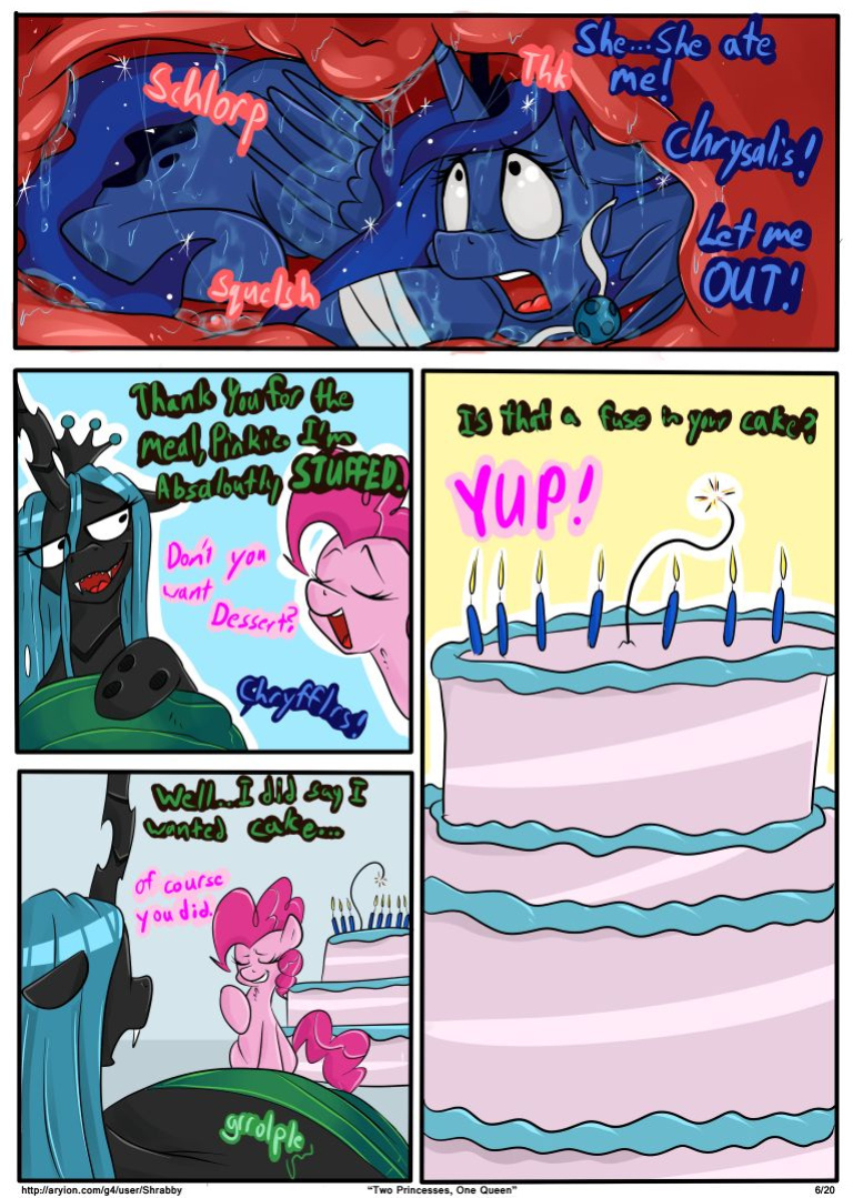 [Shrabby] Two Princesses, One Queen (W/ Extras)
